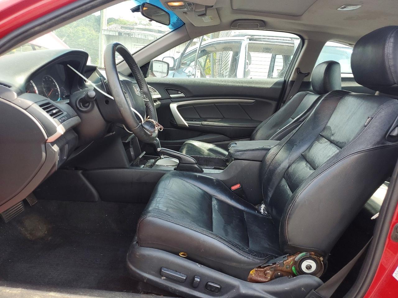 2012 Honda Accord Exl Red vin: 1HGCS2B82CA010762