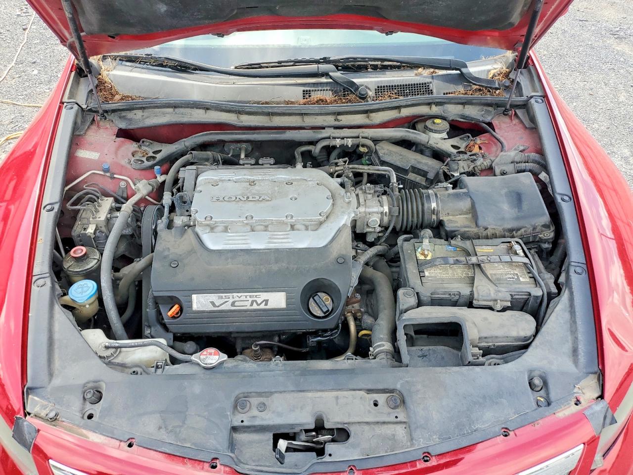 2012 Honda Accord Exl Red vin: 1HGCS2B82CA010762