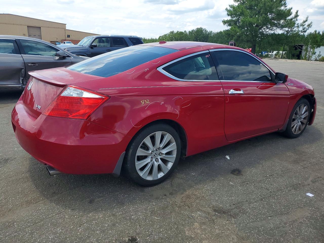 2010 Honda Accord Exl Burgundy vin: 1HGCS2B83AA001436