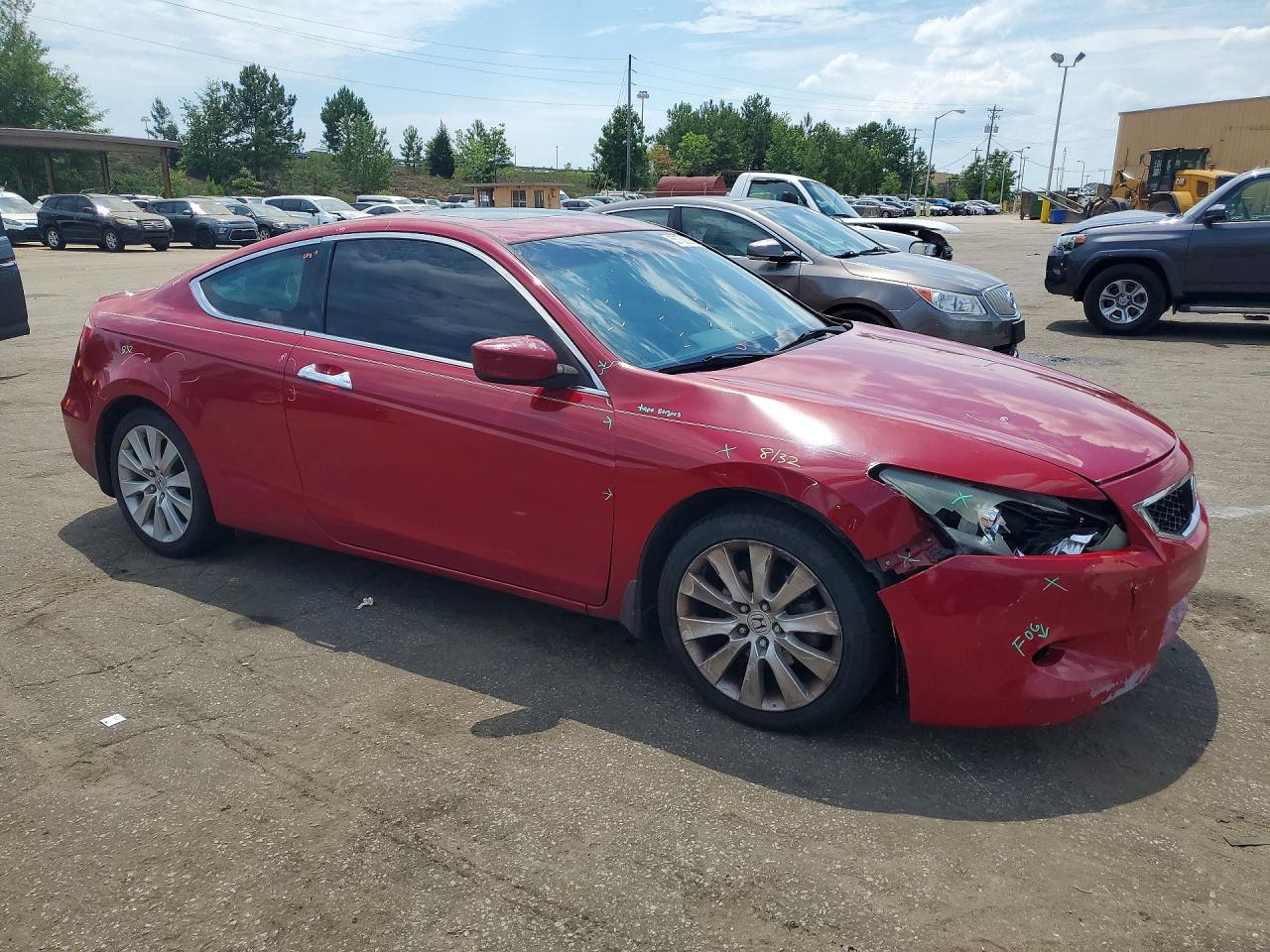 2010 Honda Accord Exl Burgundy vin: 1HGCS2B83AA001436