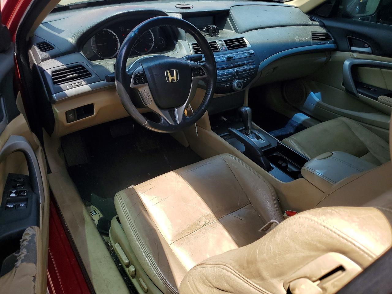 2010 Honda Accord Exl Burgundy vin: 1HGCS2B83AA001436