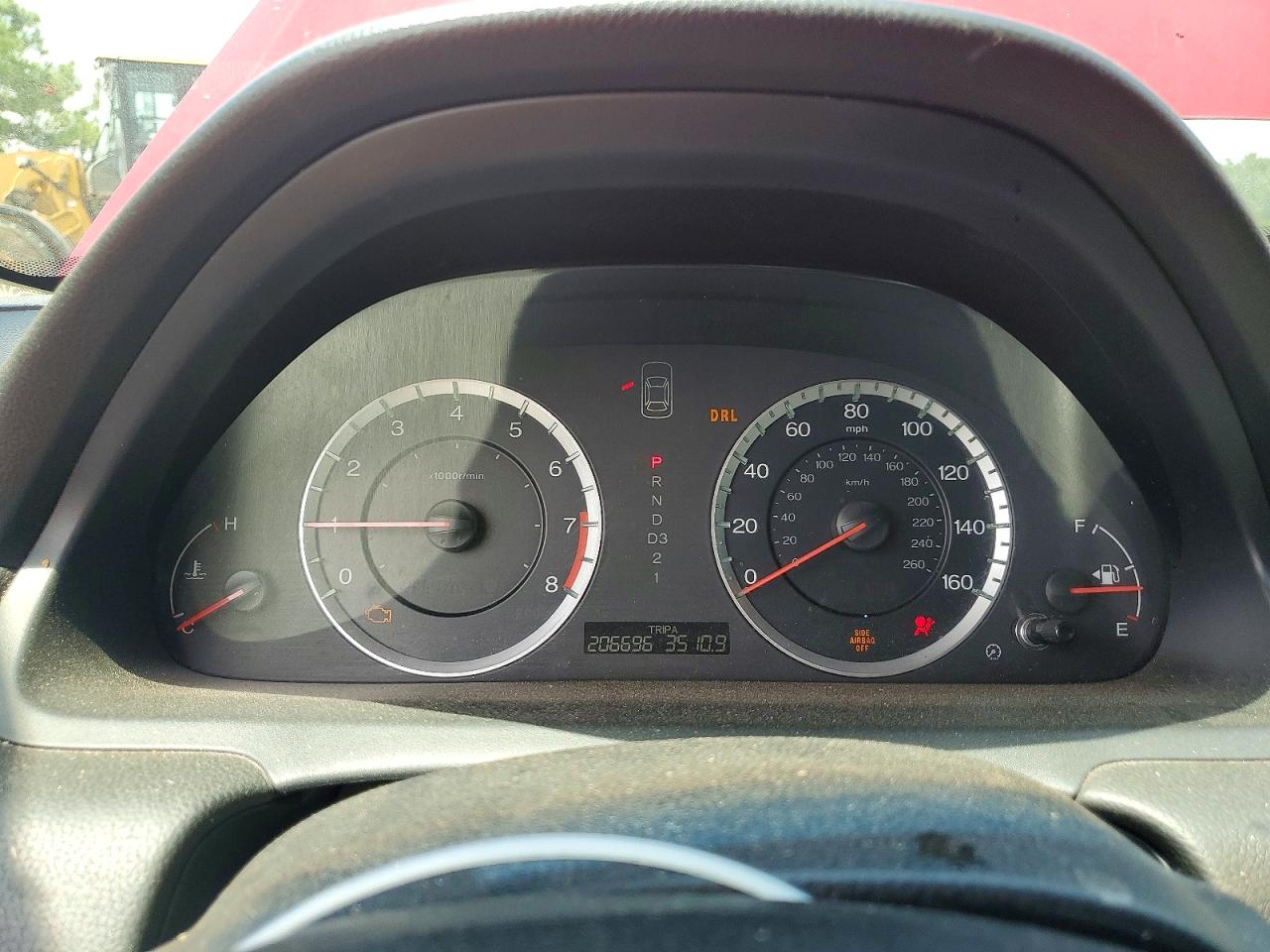 2010 Honda Accord Exl Burgundy vin: 1HGCS2B83AA001436