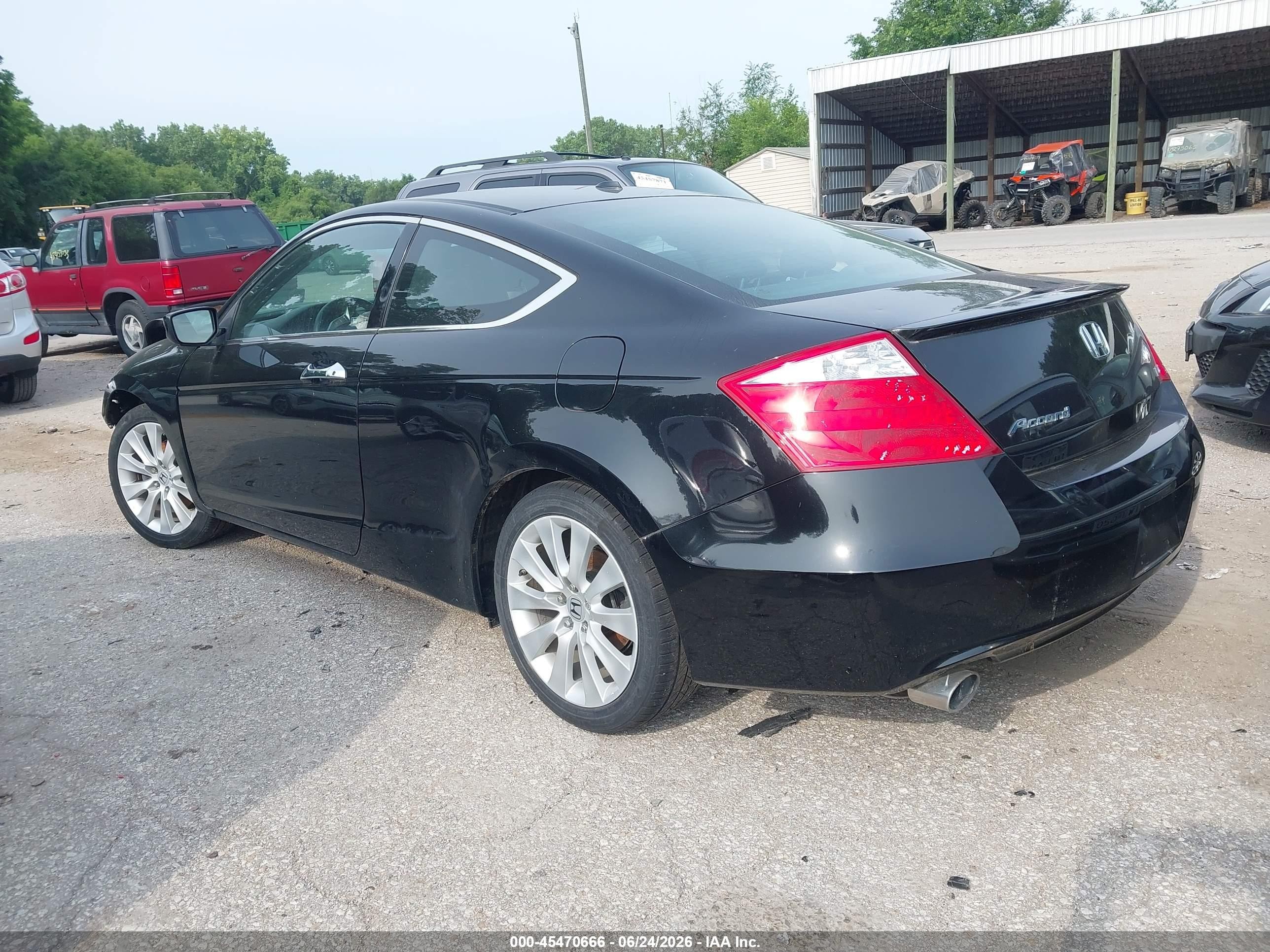 2010 Honda Accord 3.5 Ex-l Black vin: 1HGCS2B83AA004790