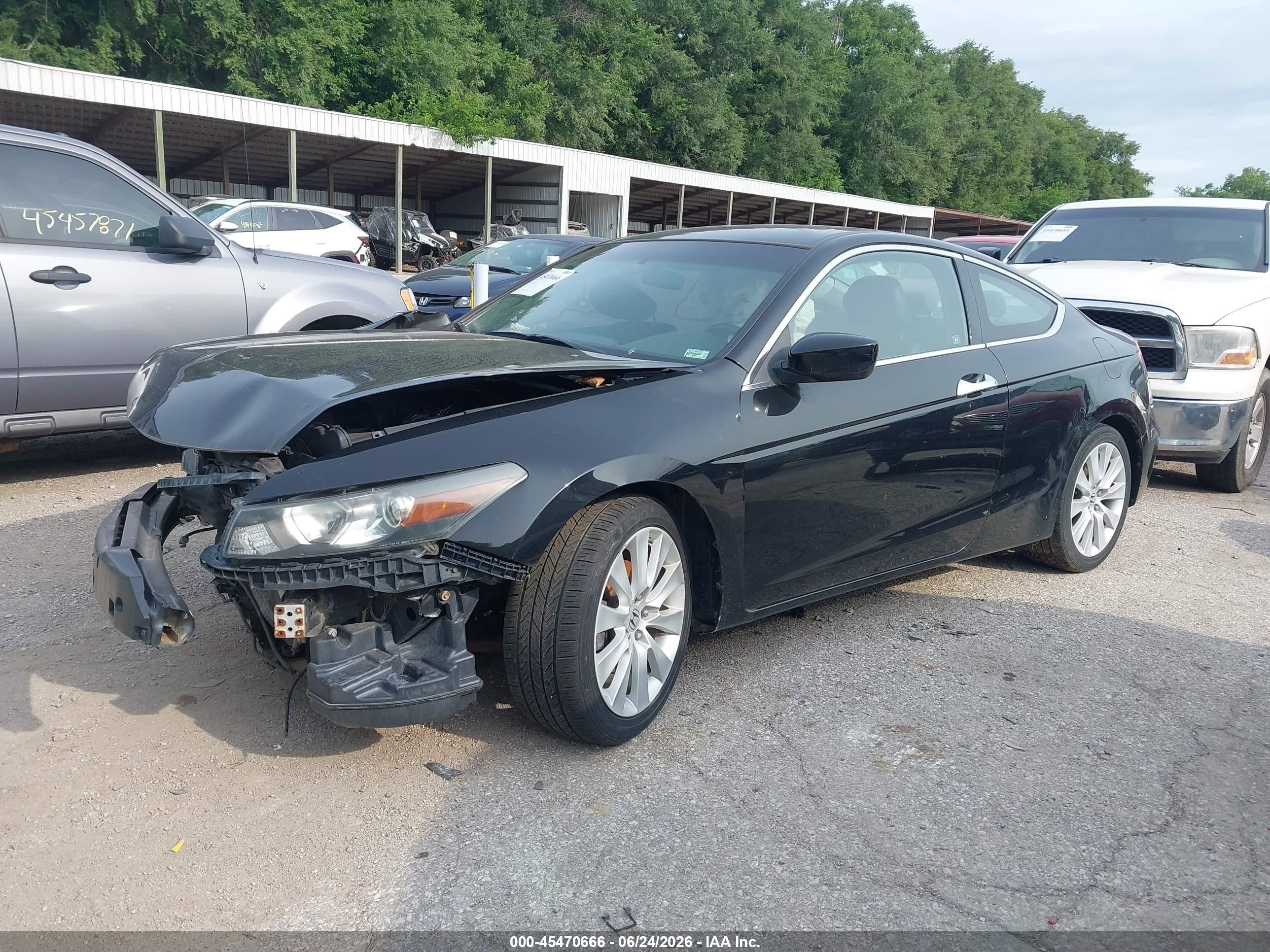 2010 Honda Accord 3.5 Ex-l Black vin: 1HGCS2B83AA004790