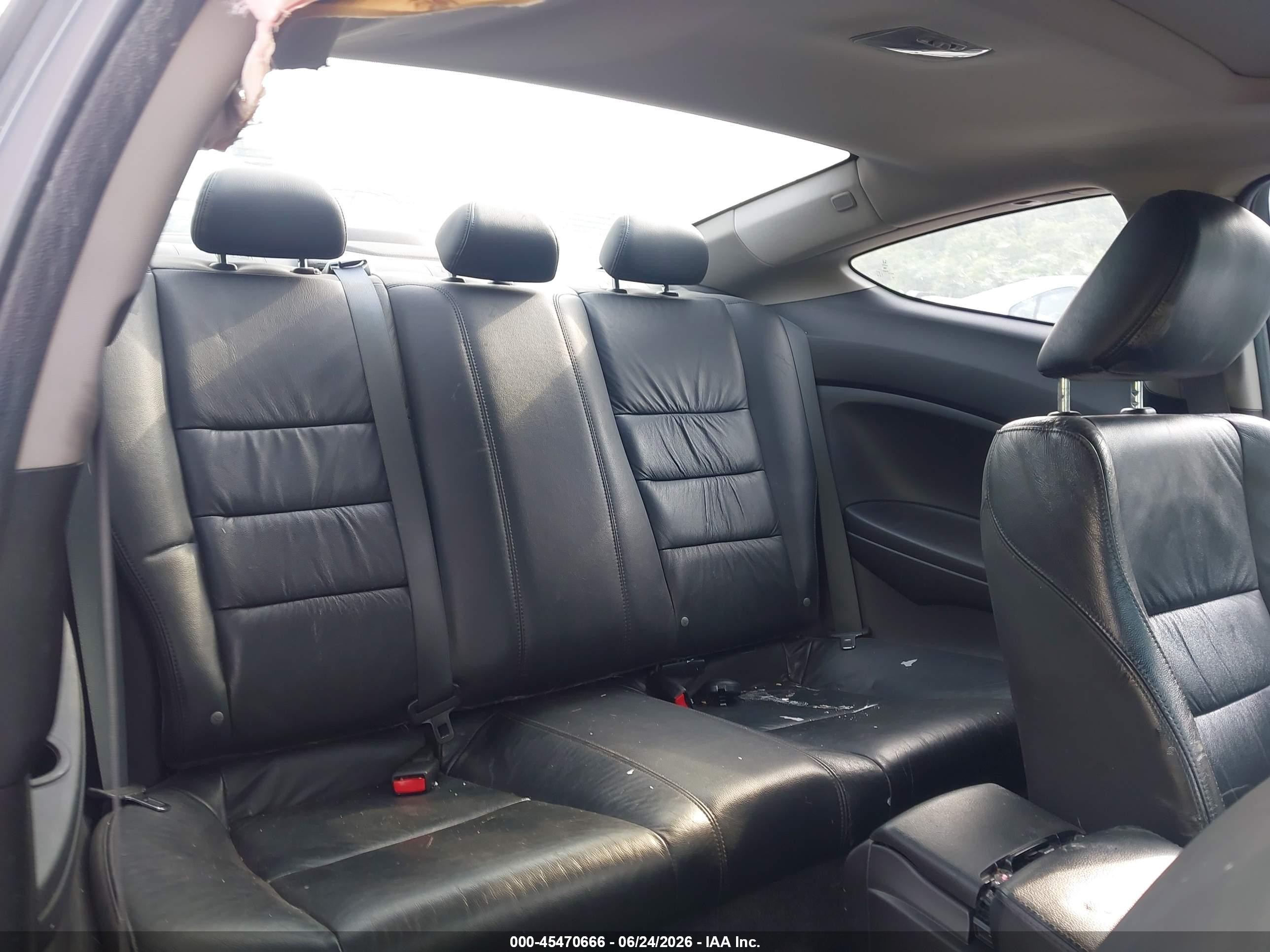 2010 Honda Accord 3.5 Ex-l Black vin: 1HGCS2B83AA004790
