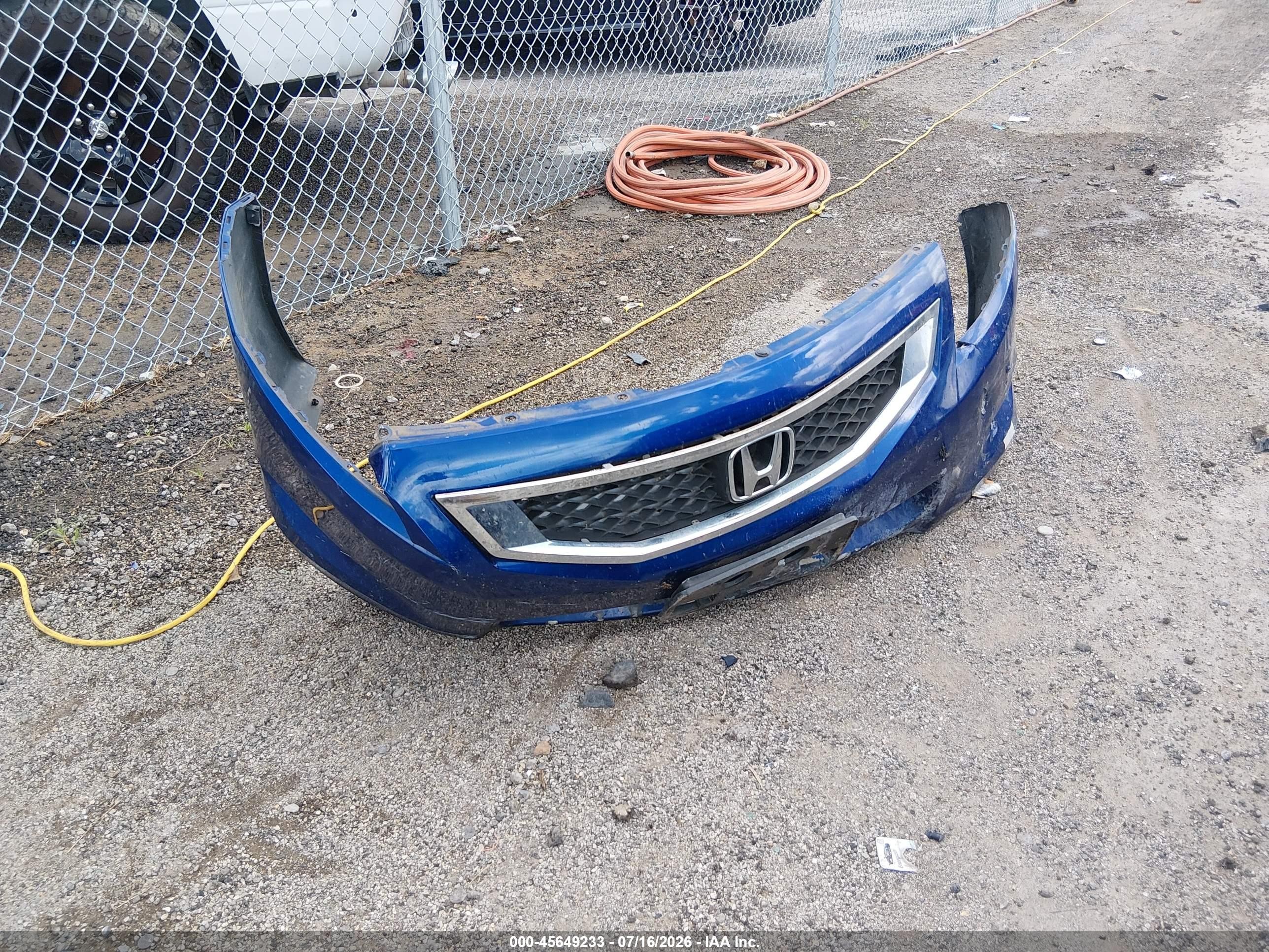 2010 Honda Accord 3.5 Ex-l Blue vin: 1HGCS2B83AA010377