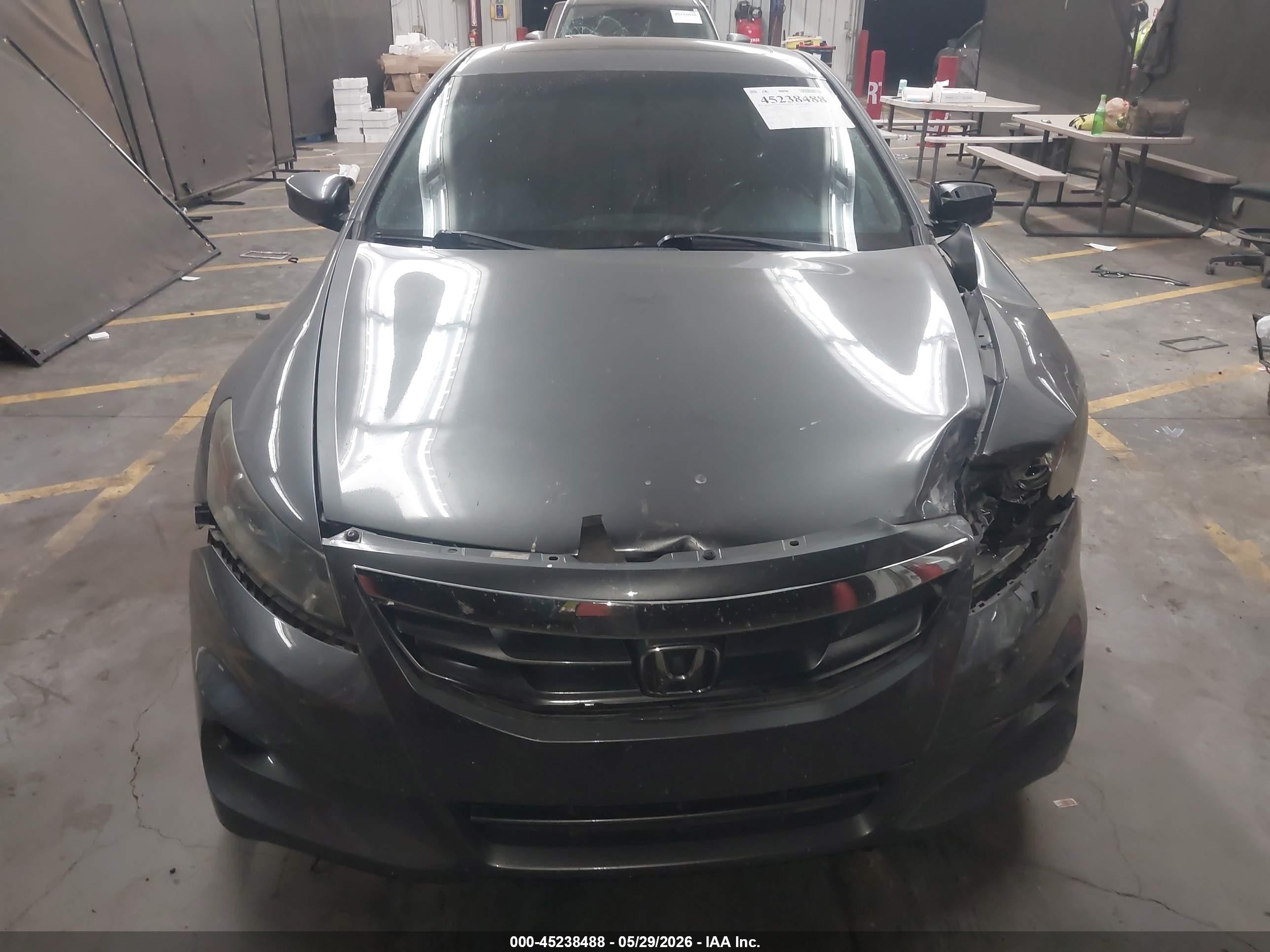 2011 Honda Accord 3.5 Ex-l Gray vin: 1HGCS2B83BA003267