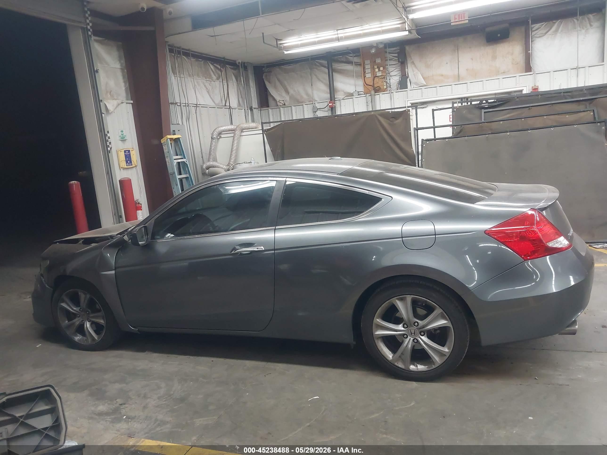 2011 Honda Accord 3.5 Ex-l Gray vin: 1HGCS2B83BA003267