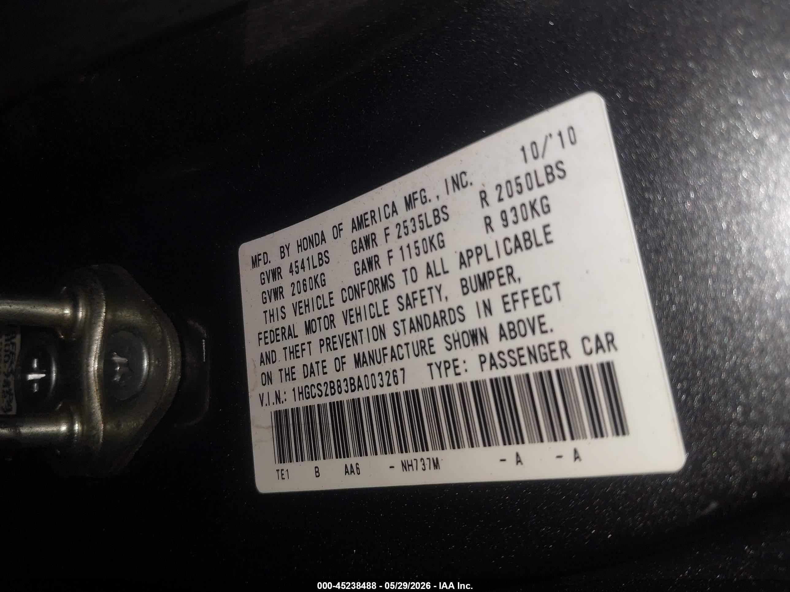 2011 Honda Accord 3.5 Ex-l Gray vin: 1HGCS2B83BA003267