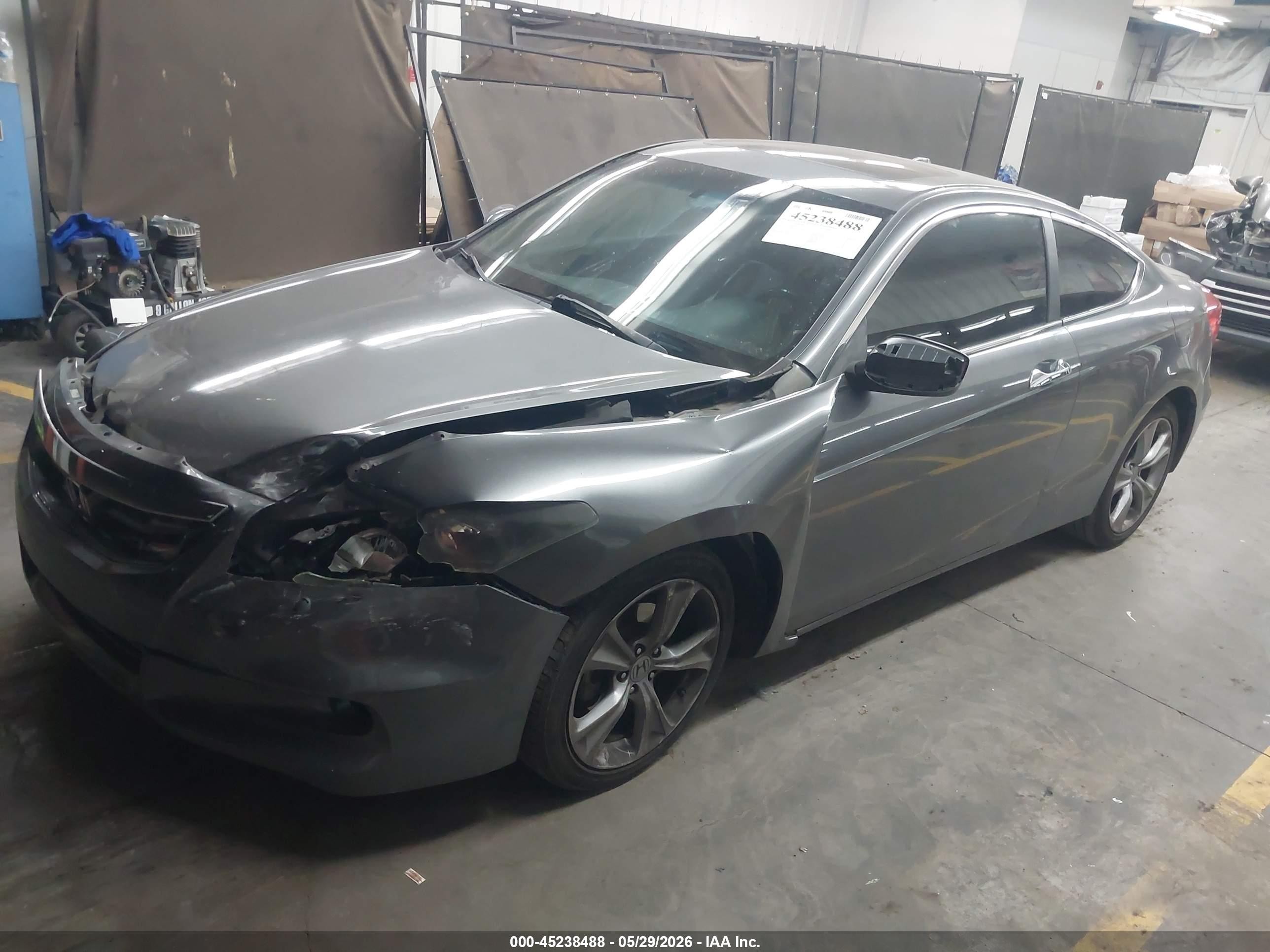 2011 Honda Accord 3.5 Ex-l Gray vin: 1HGCS2B83BA003267