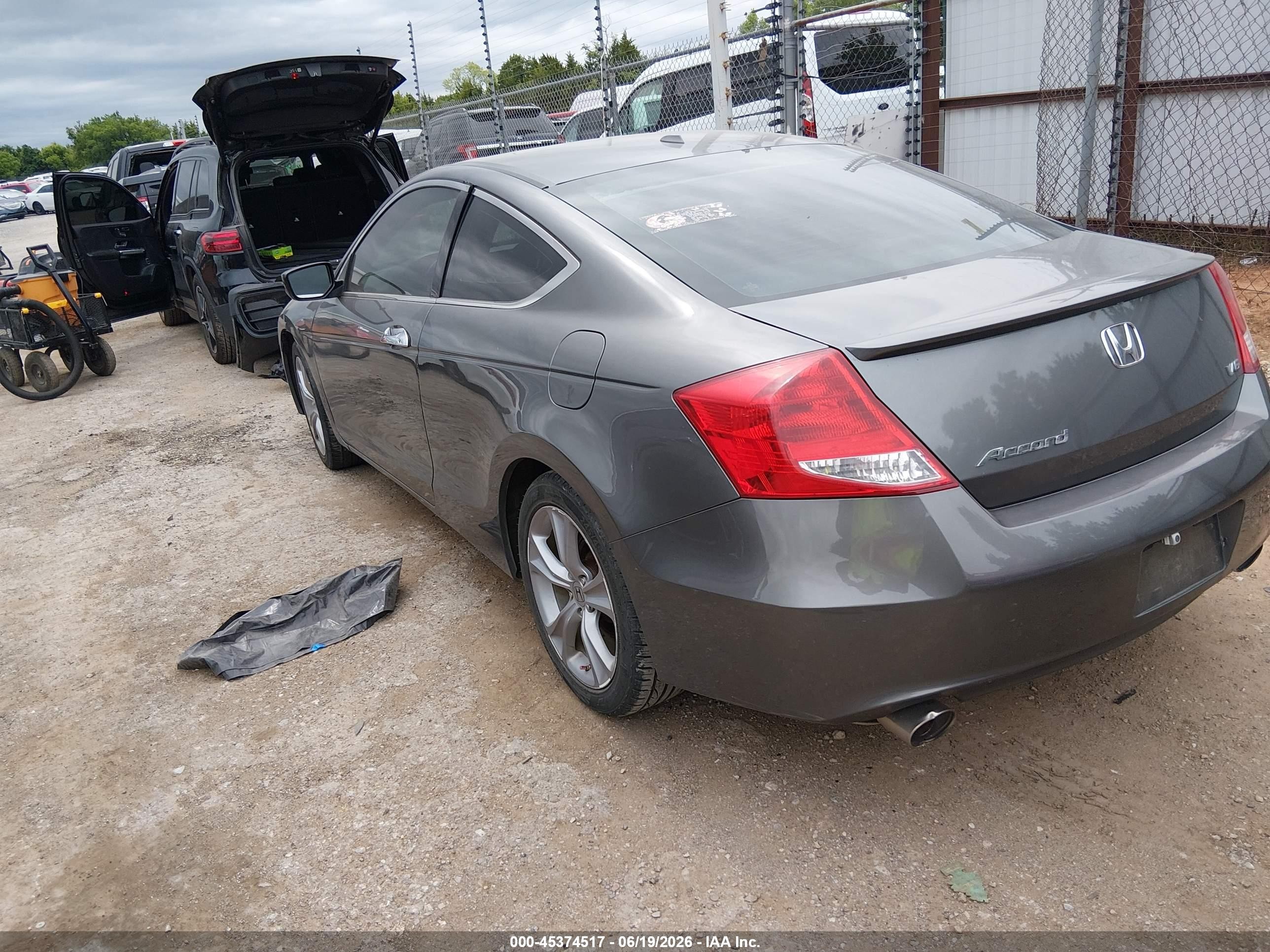 2011 Honda Accord 3.5 Ex-l Серый vin: 1HGCS2B83BA004435