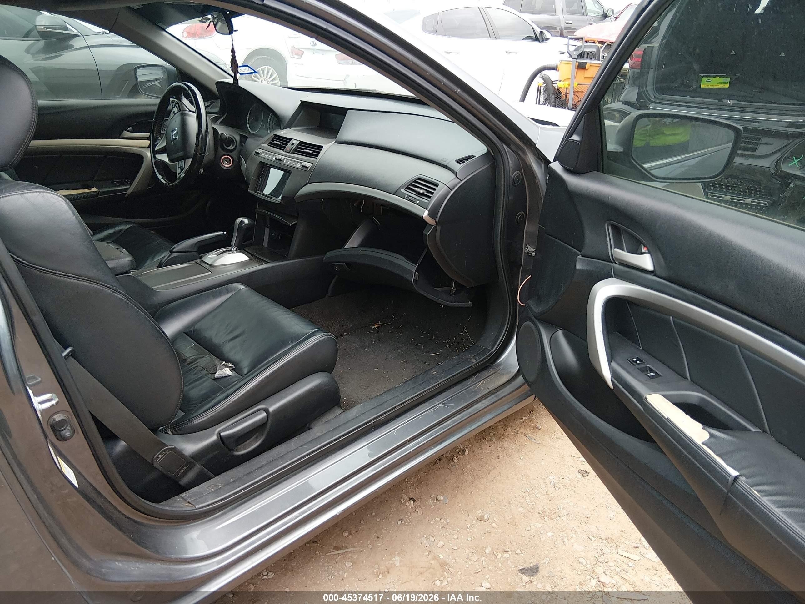 2011 Honda Accord 3.5 Ex-l Серый vin: 1HGCS2B83BA004435