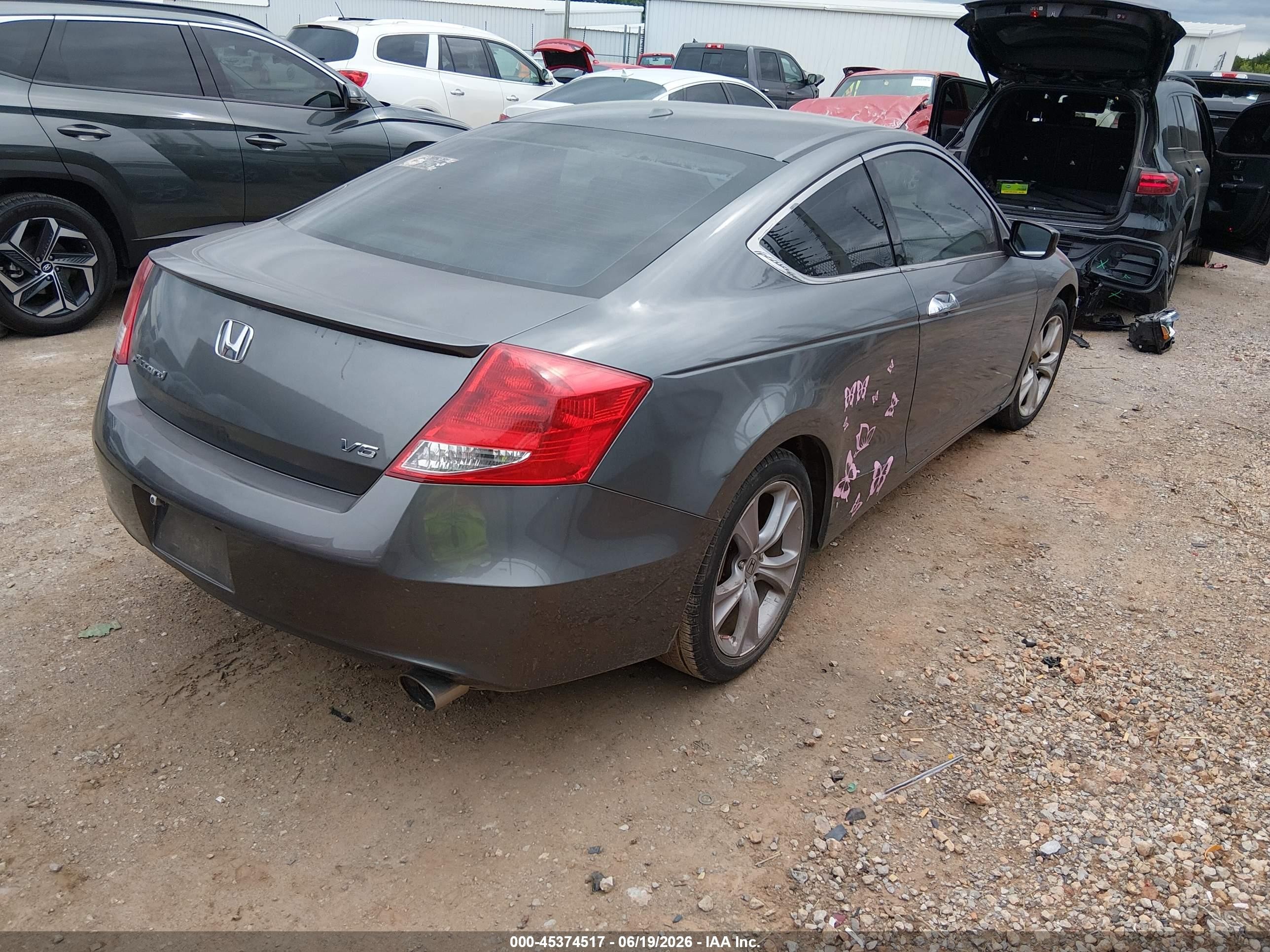 2011 Honda Accord 3.5 Ex-l Серый vin: 1HGCS2B83BA004435