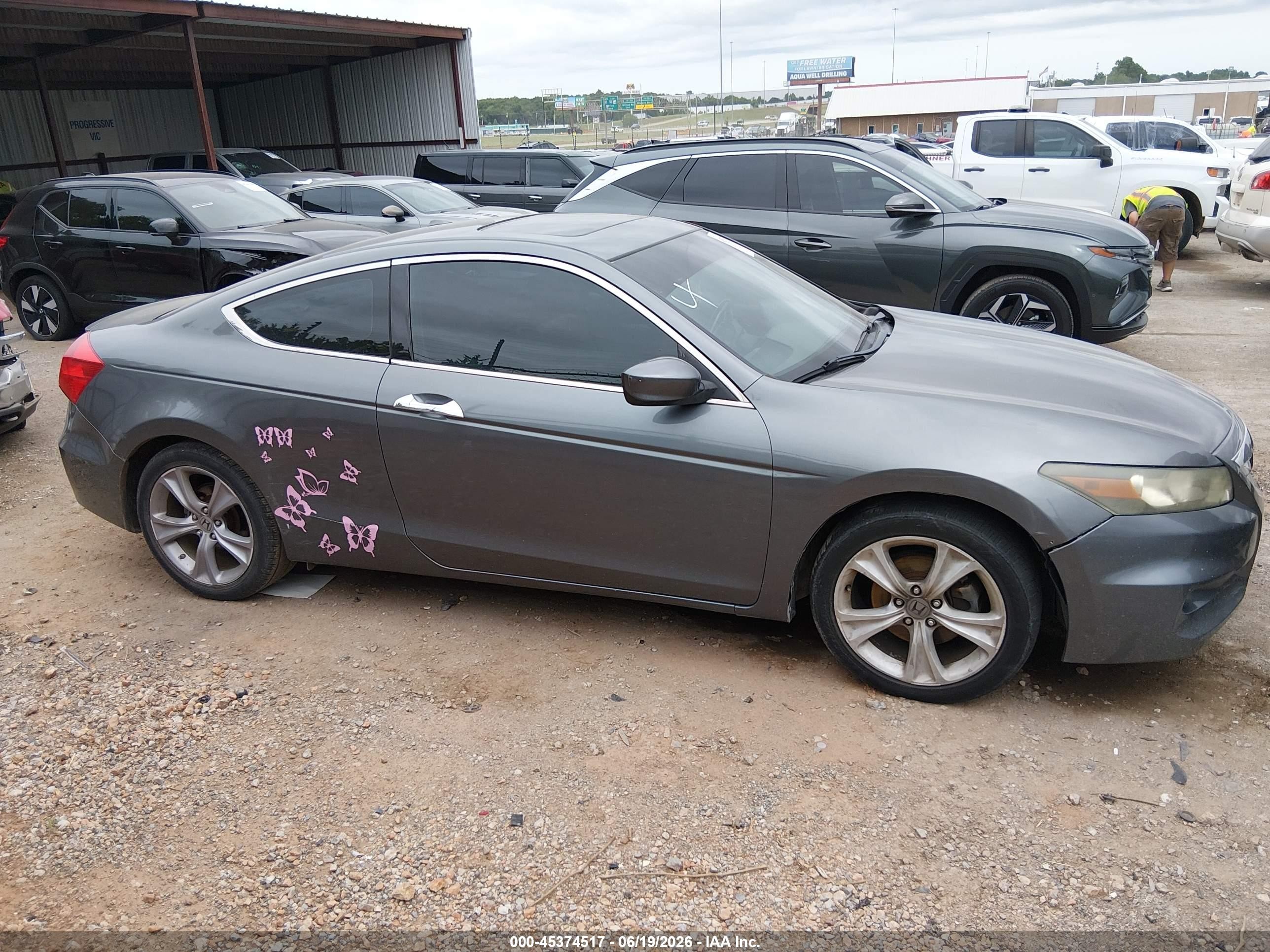 2011 Honda Accord 3.5 Ex-l Серый vin: 1HGCS2B83BA004435