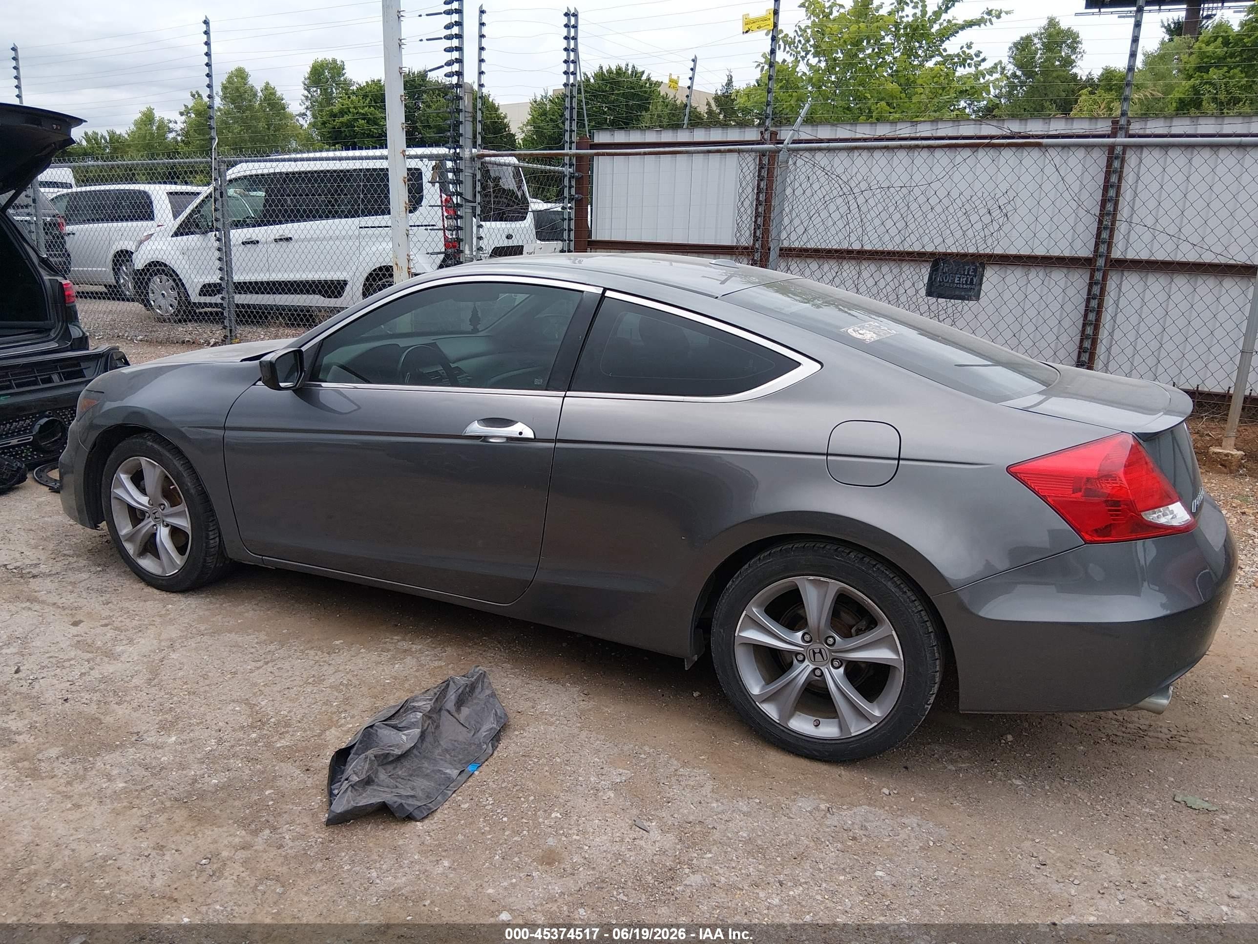 2011 Honda Accord 3.5 Ex-l Серый vin: 1HGCS2B83BA004435