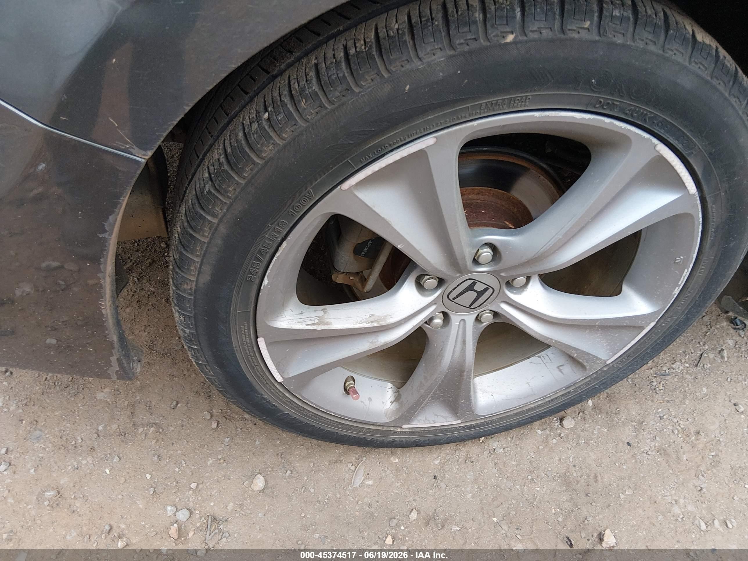 2011 Honda Accord 3.5 Ex-l Серый vin: 1HGCS2B83BA004435