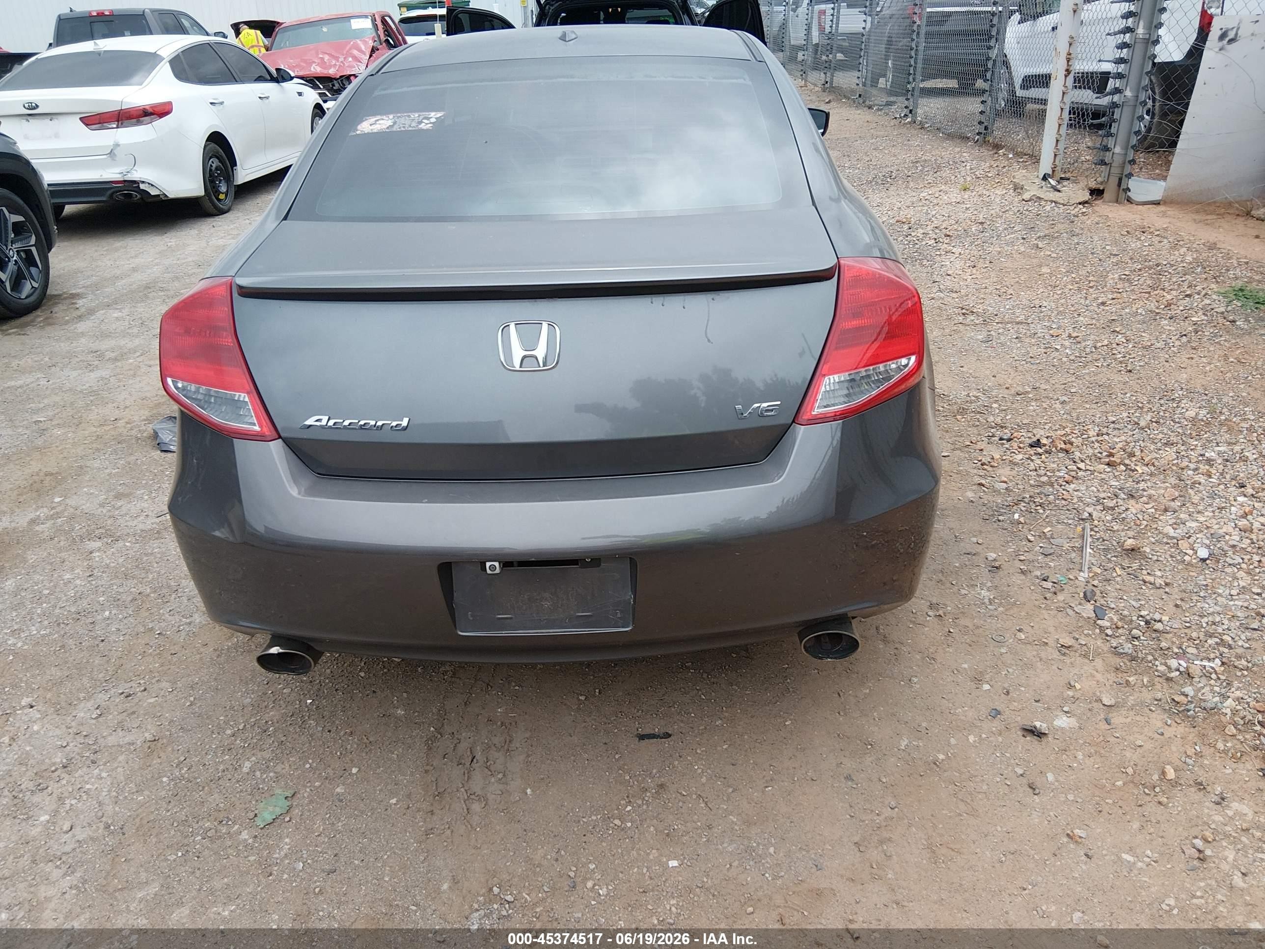 2011 Honda Accord 3.5 Ex-l Серый vin: 1HGCS2B83BA004435