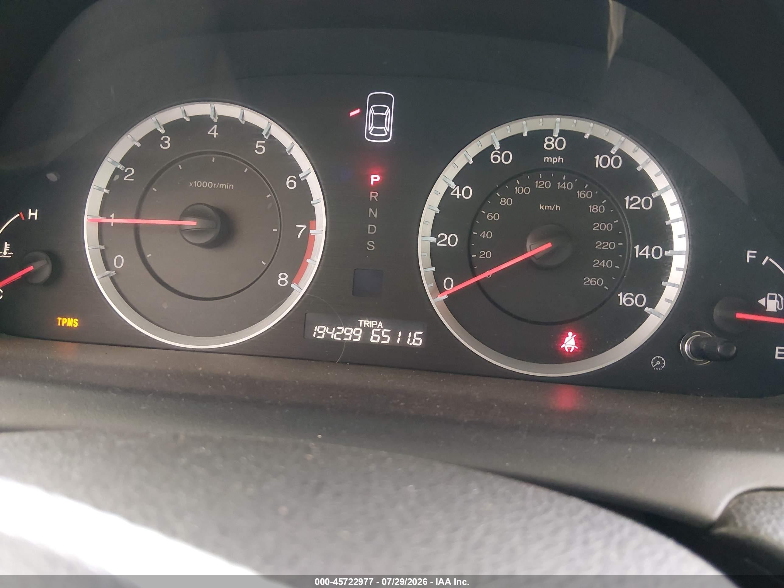 2011 Honda Accord 3.5 Ex-l Red vin: 1HGCS2B83BA004614