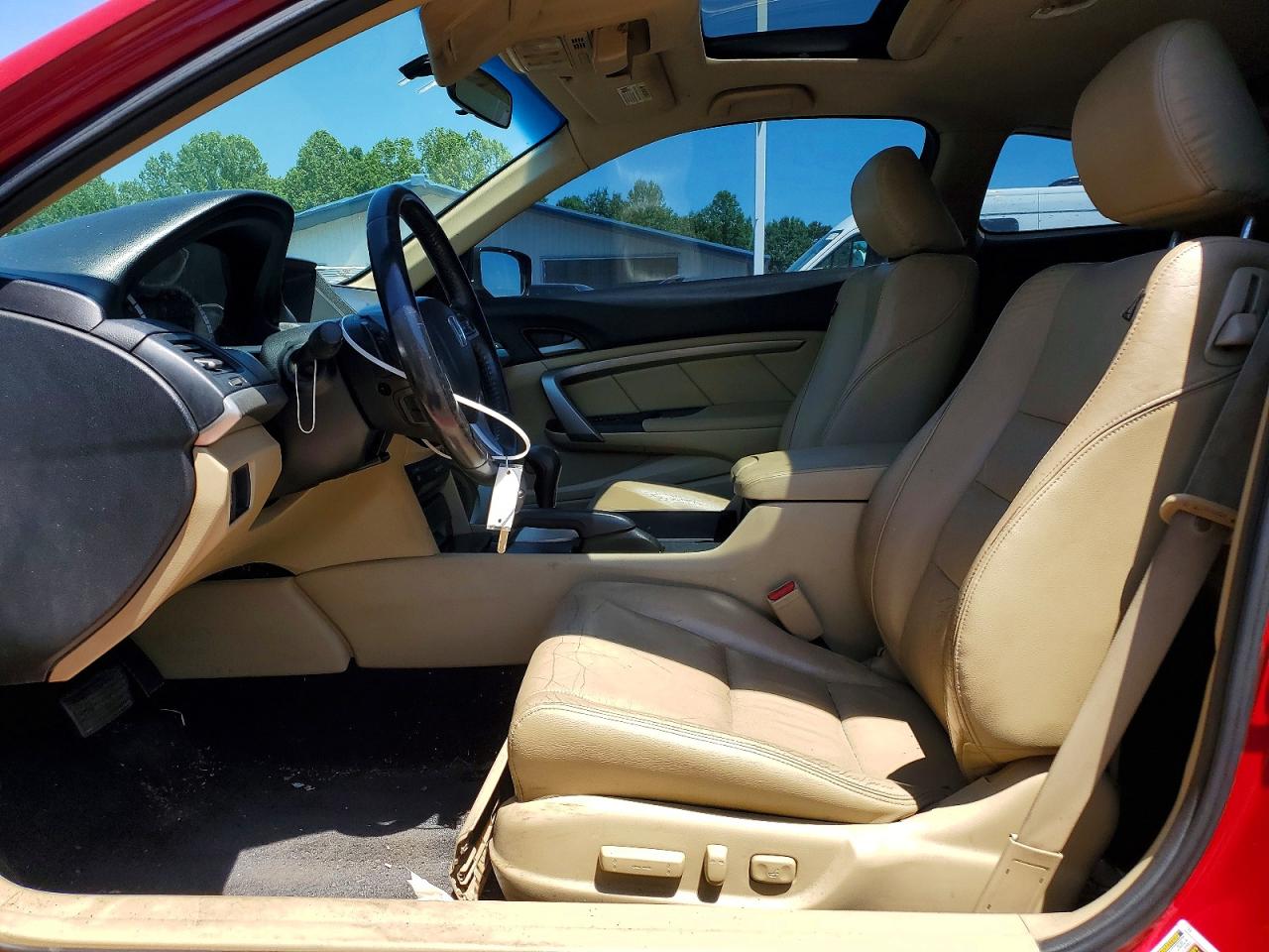 2012 Honda Accord Exl Red vin: 1HGCS2B83CA003769