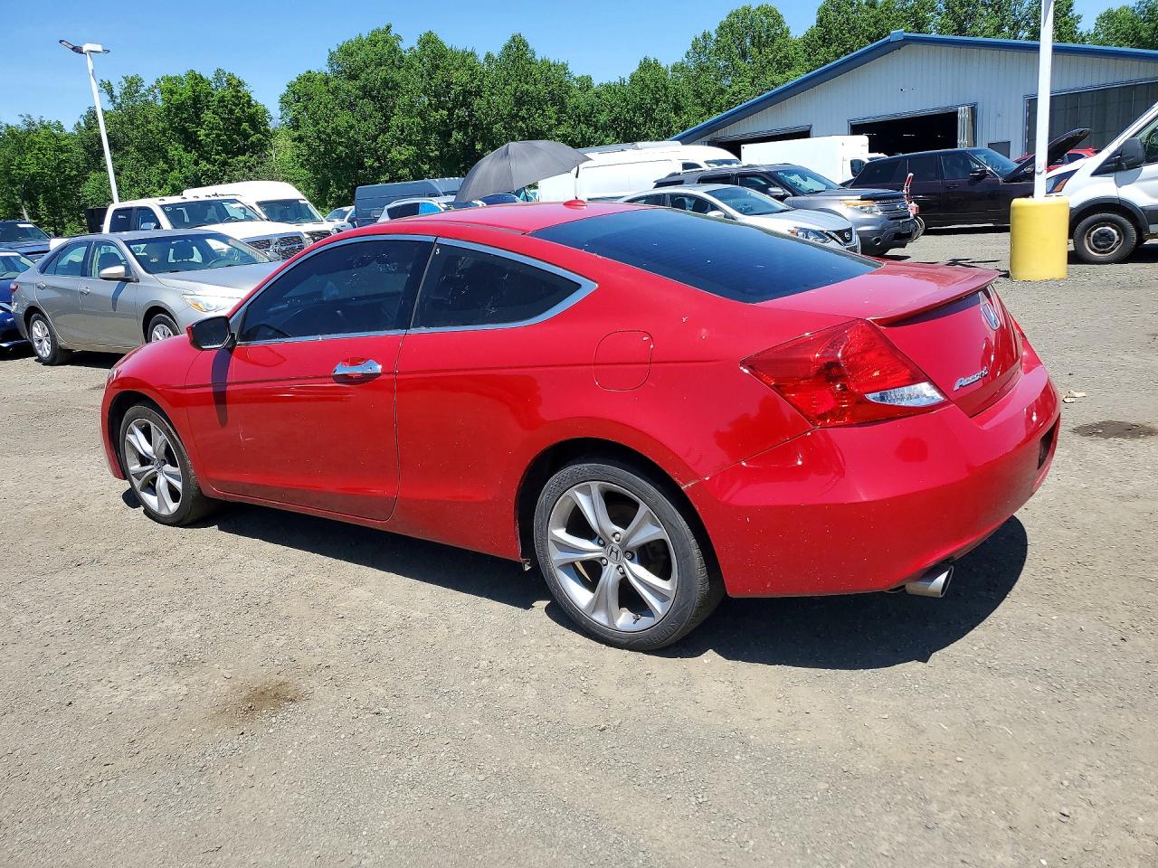 2012 Honda Accord Exl Red vin: 1HGCS2B83CA003769