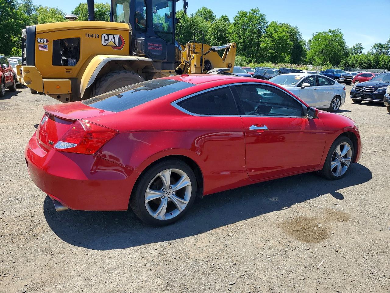 2012 Honda Accord Exl Red vin: 1HGCS2B83CA003769