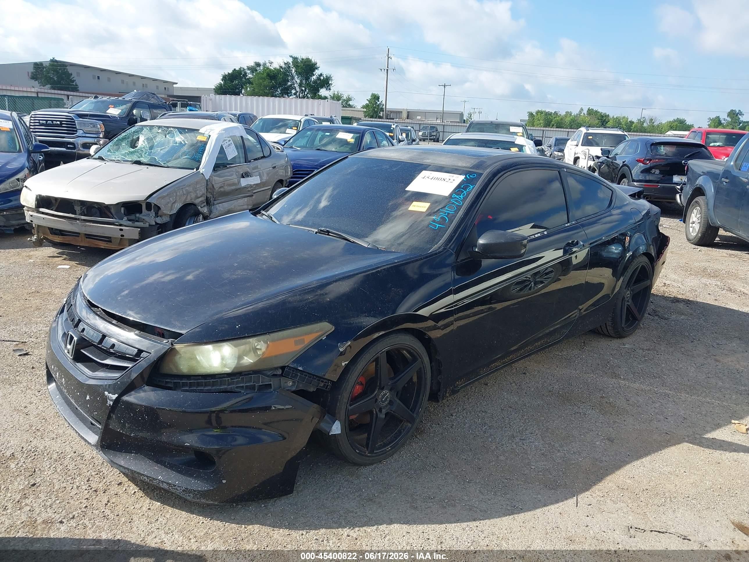 2012 Honda Accord 3.5 Ex-l Black vin: 1HGCS2B83CA007322