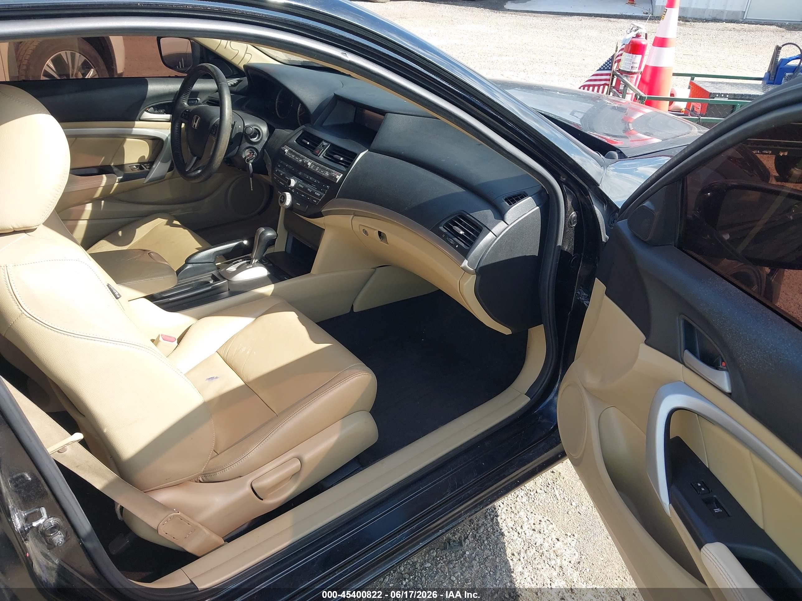 2012 Honda Accord 3.5 Ex-l Black vin: 1HGCS2B83CA007322