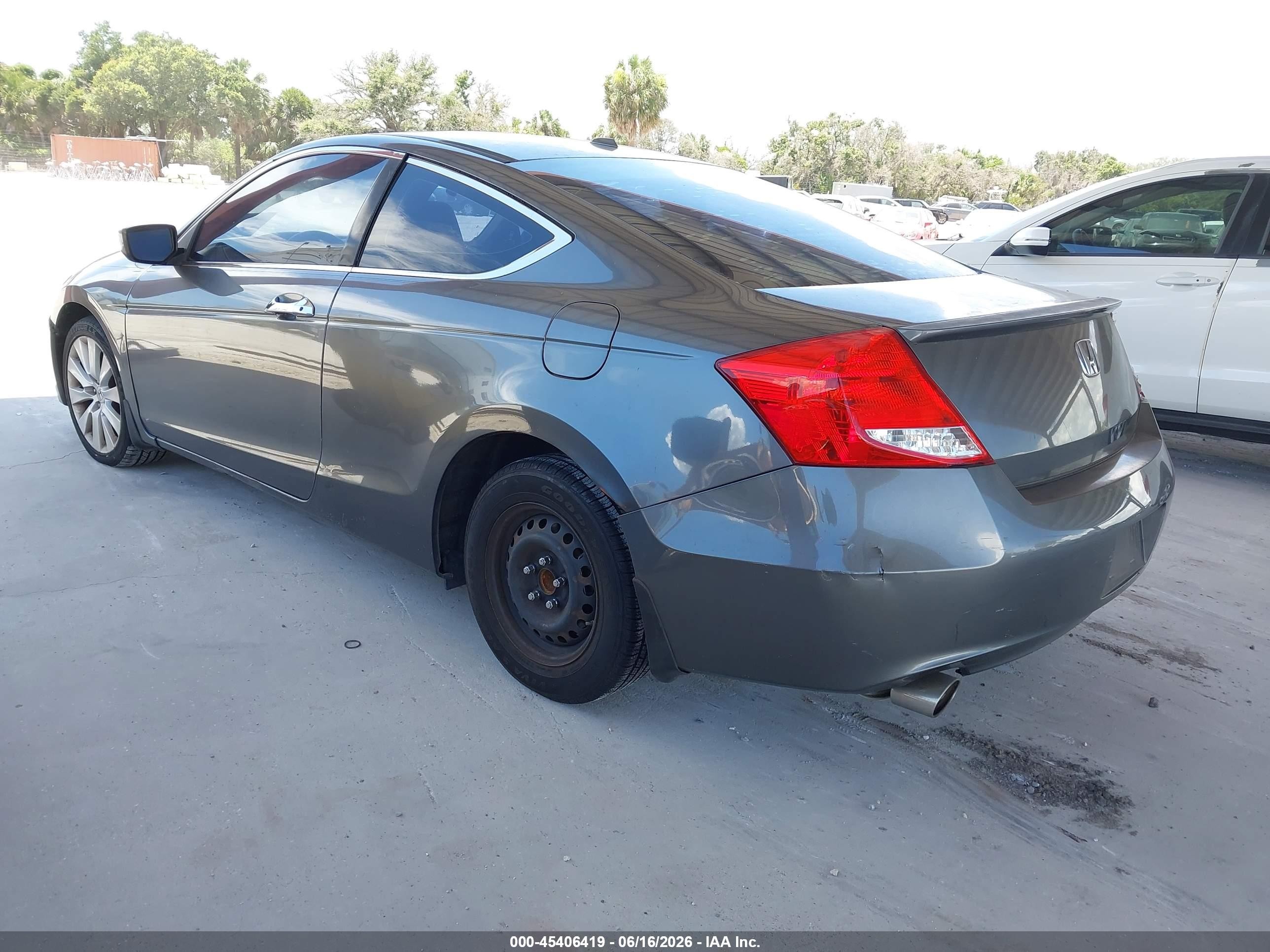 2012 Honda Accord 3.5 Ex-l Gray vin: 1HGCS2B83CA010317