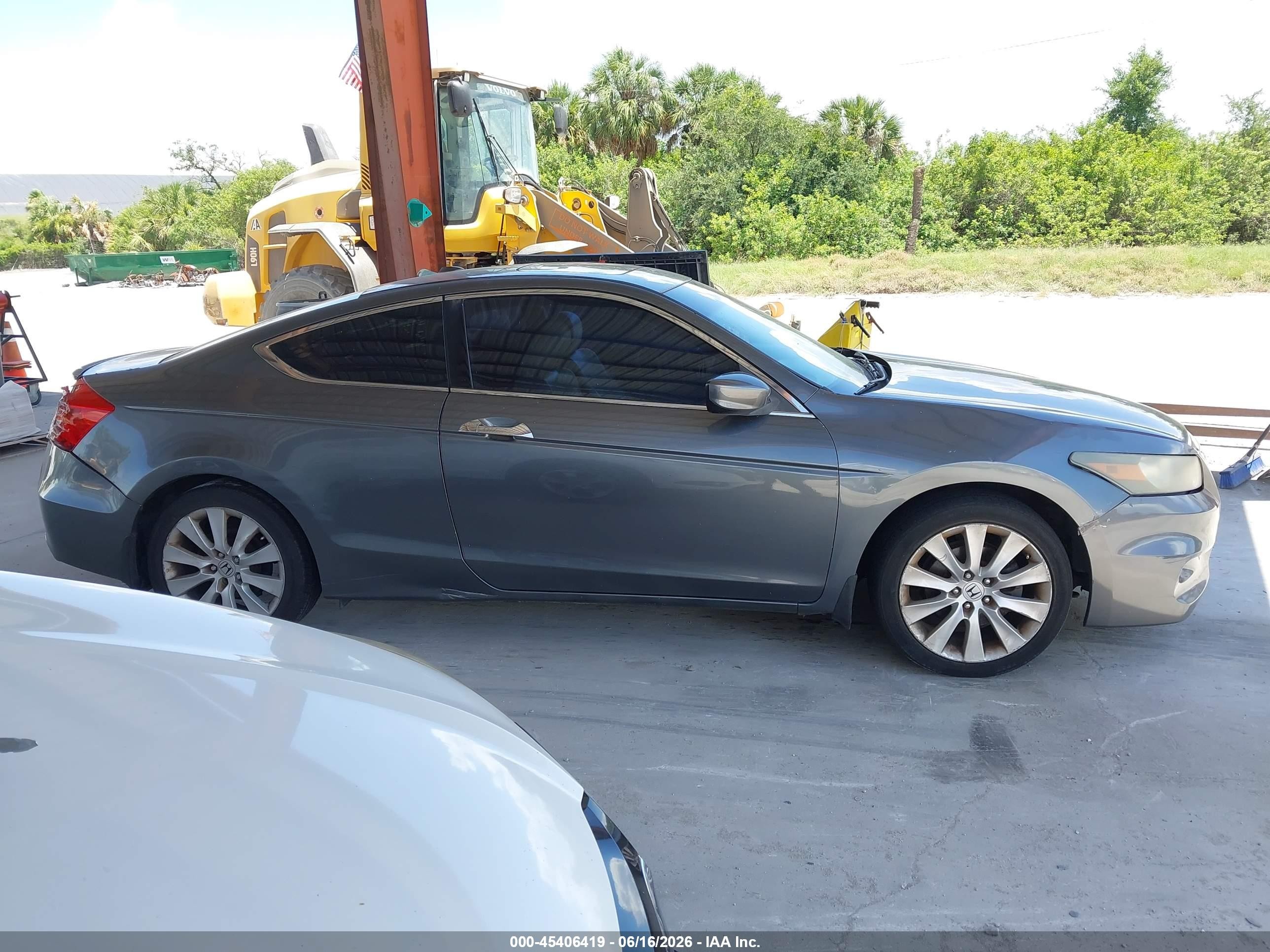 2012 Honda Accord 3.5 Ex-l Gray vin: 1HGCS2B83CA010317