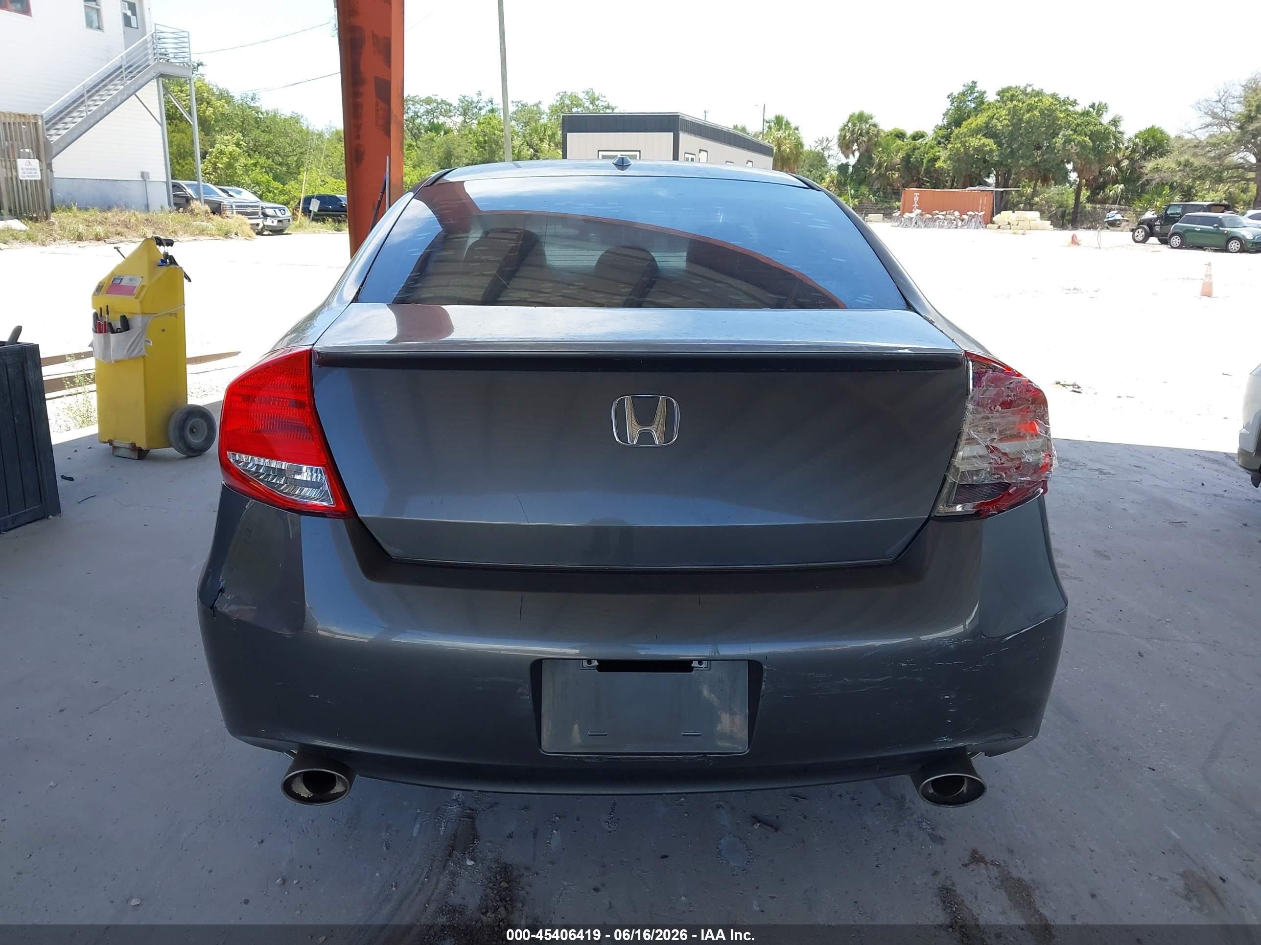 2012 Honda Accord 3.5 Ex-l Gray vin: 1HGCS2B83CA010317