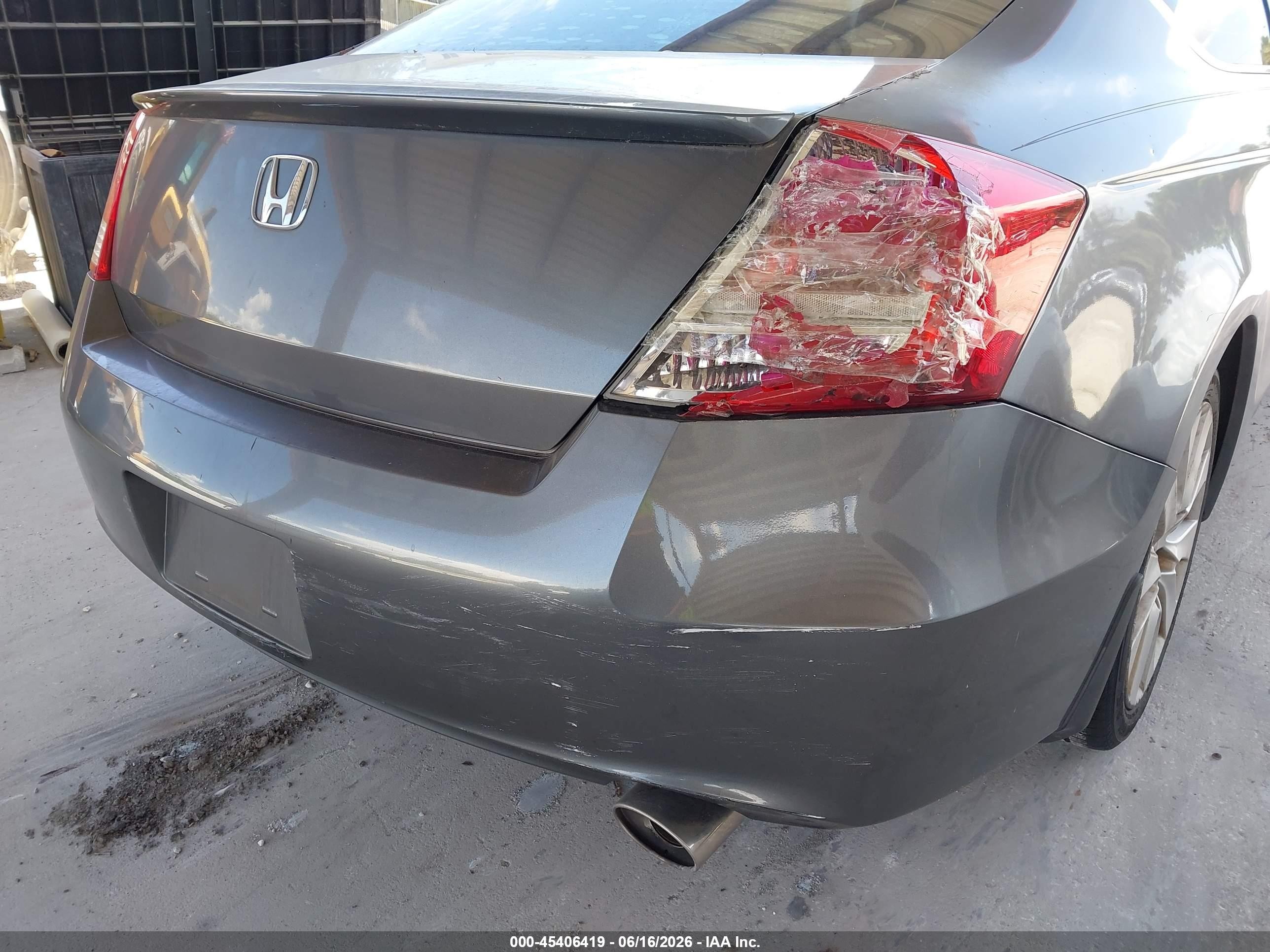 2012 Honda Accord 3.5 Ex-l Gray vin: 1HGCS2B83CA010317