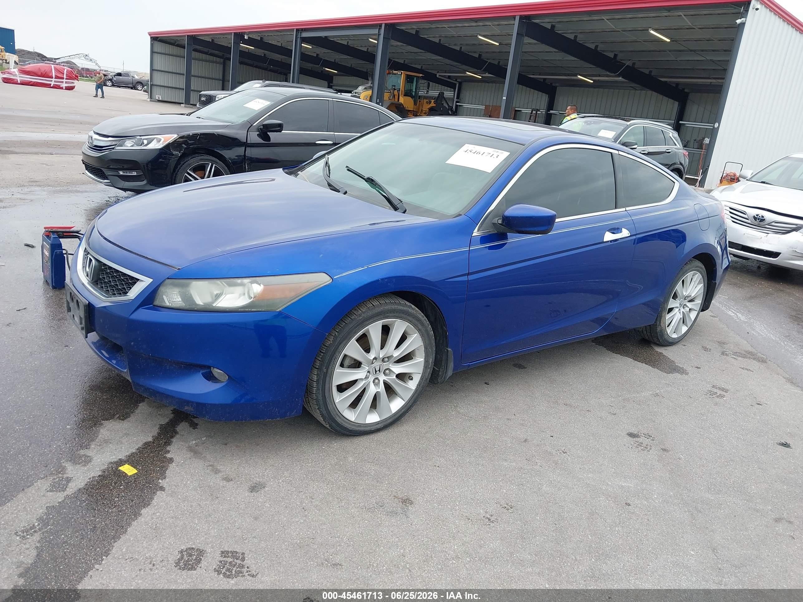 2010 Honda Accord 3.5 Ex-l Blue vin: 1HGCS2B84AA001123