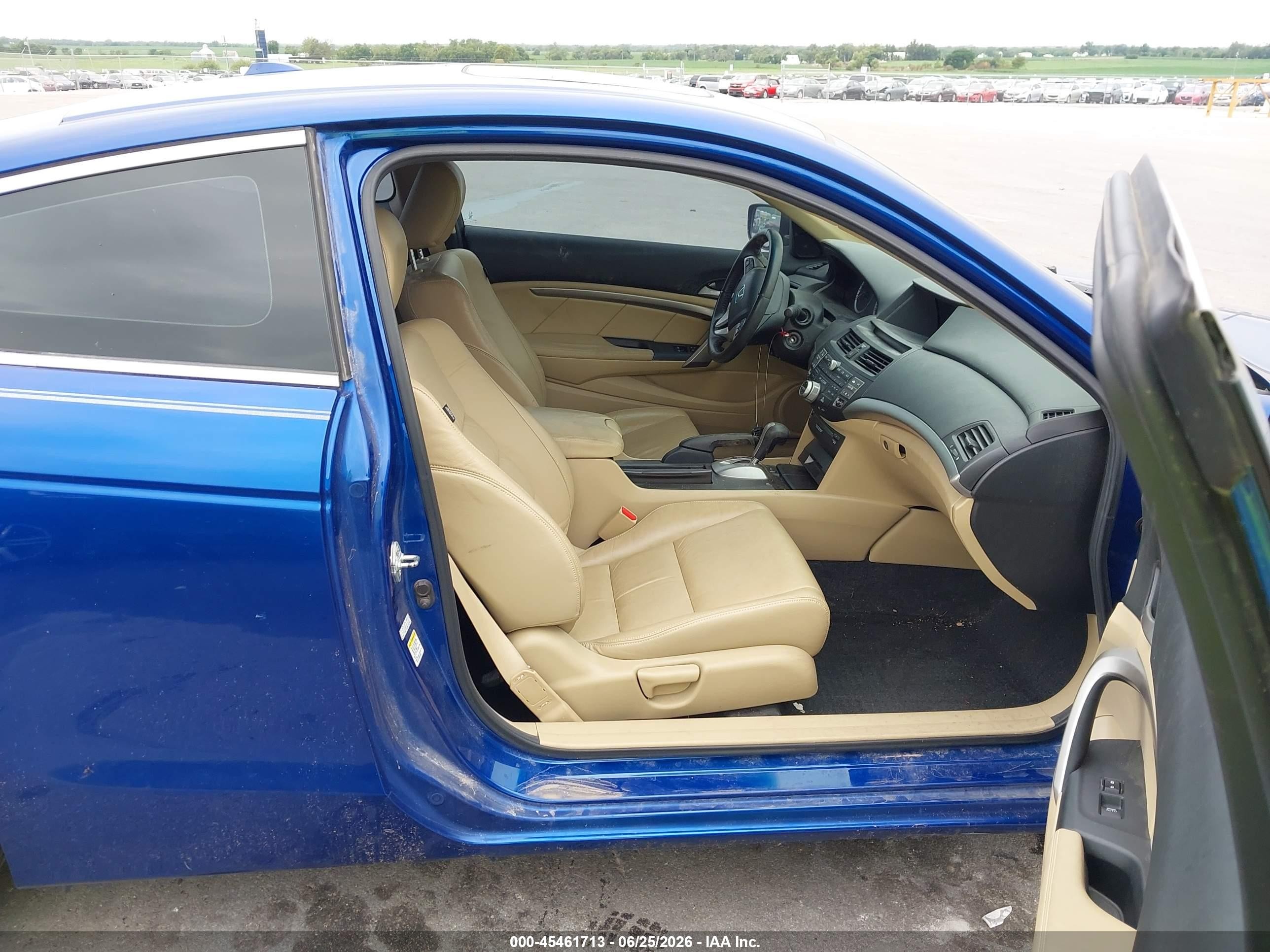 2010 Honda Accord 3.5 Ex-l Blue vin: 1HGCS2B84AA001123