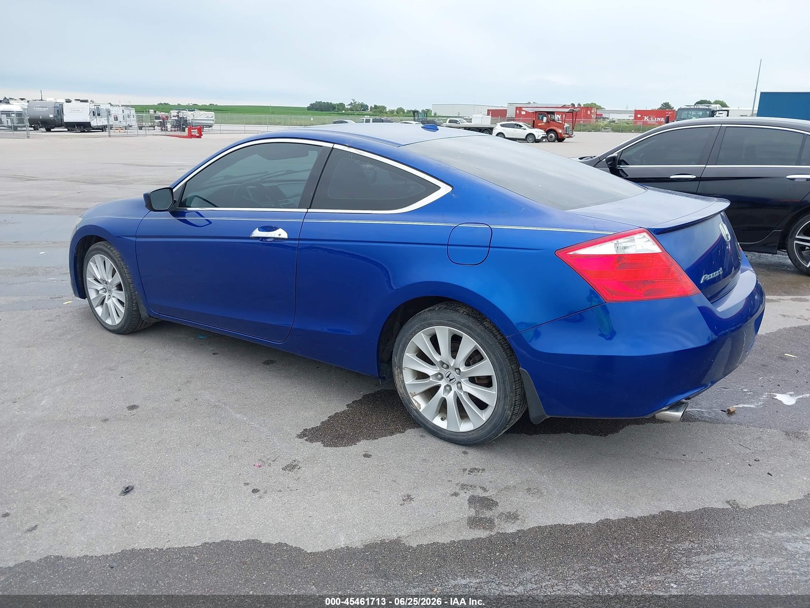 2010 Honda Accord 3.5 Ex-l Blue vin: 1HGCS2B84AA001123