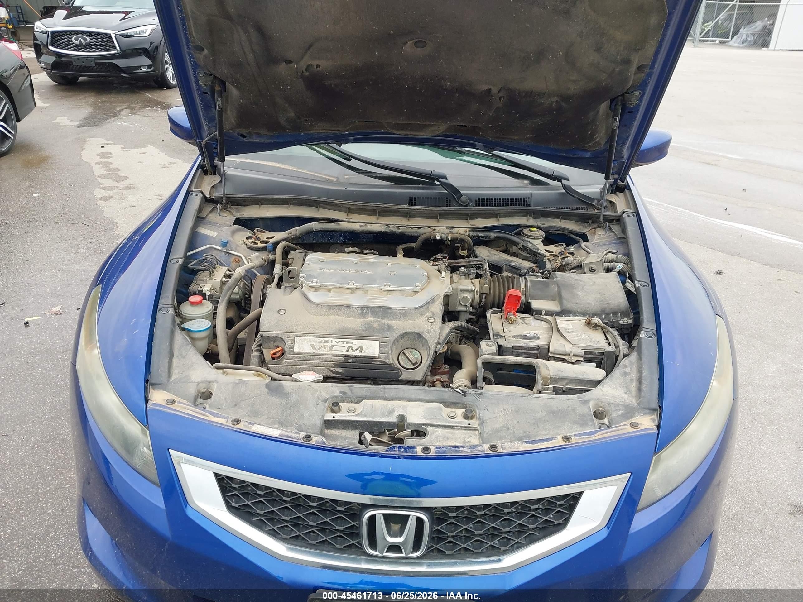 2010 Honda Accord 3.5 Ex-l Blue vin: 1HGCS2B84AA001123