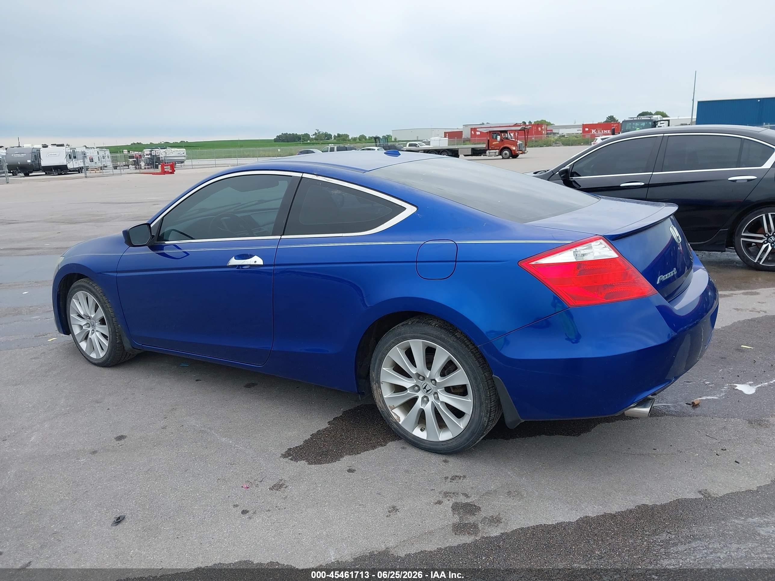 2010 Honda Accord 3.5 Ex-l Blue vin: 1HGCS2B84AA001123