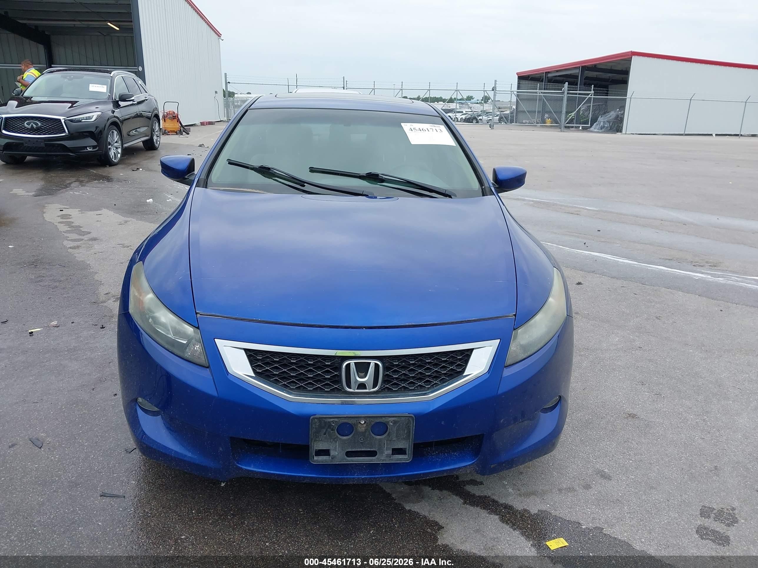 2010 Honda Accord 3.5 Ex-l Blue vin: 1HGCS2B84AA001123