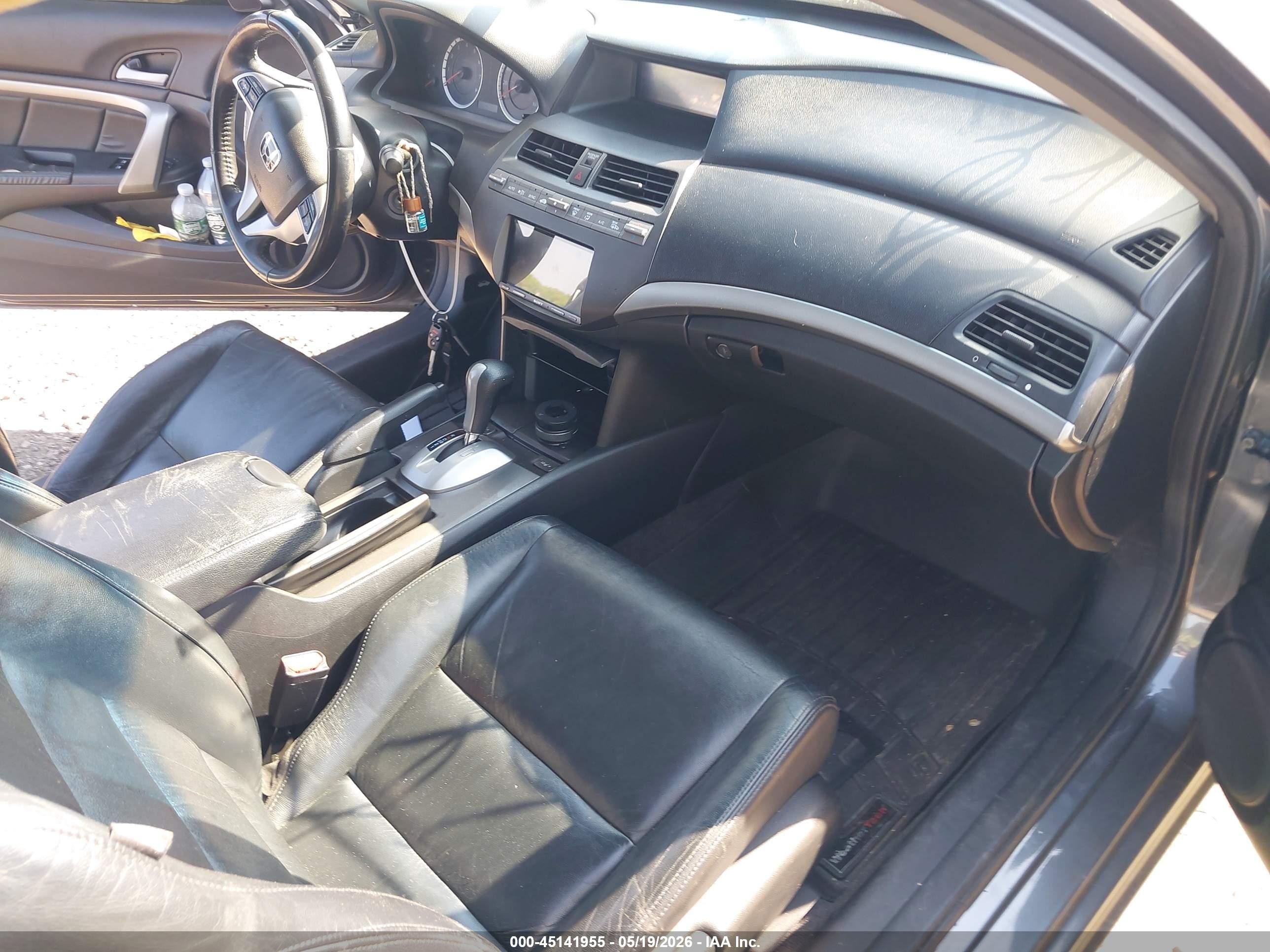 2010 Honda Accord 3.5 Ex-l Gray vin: 1HGCS2B84AA009349