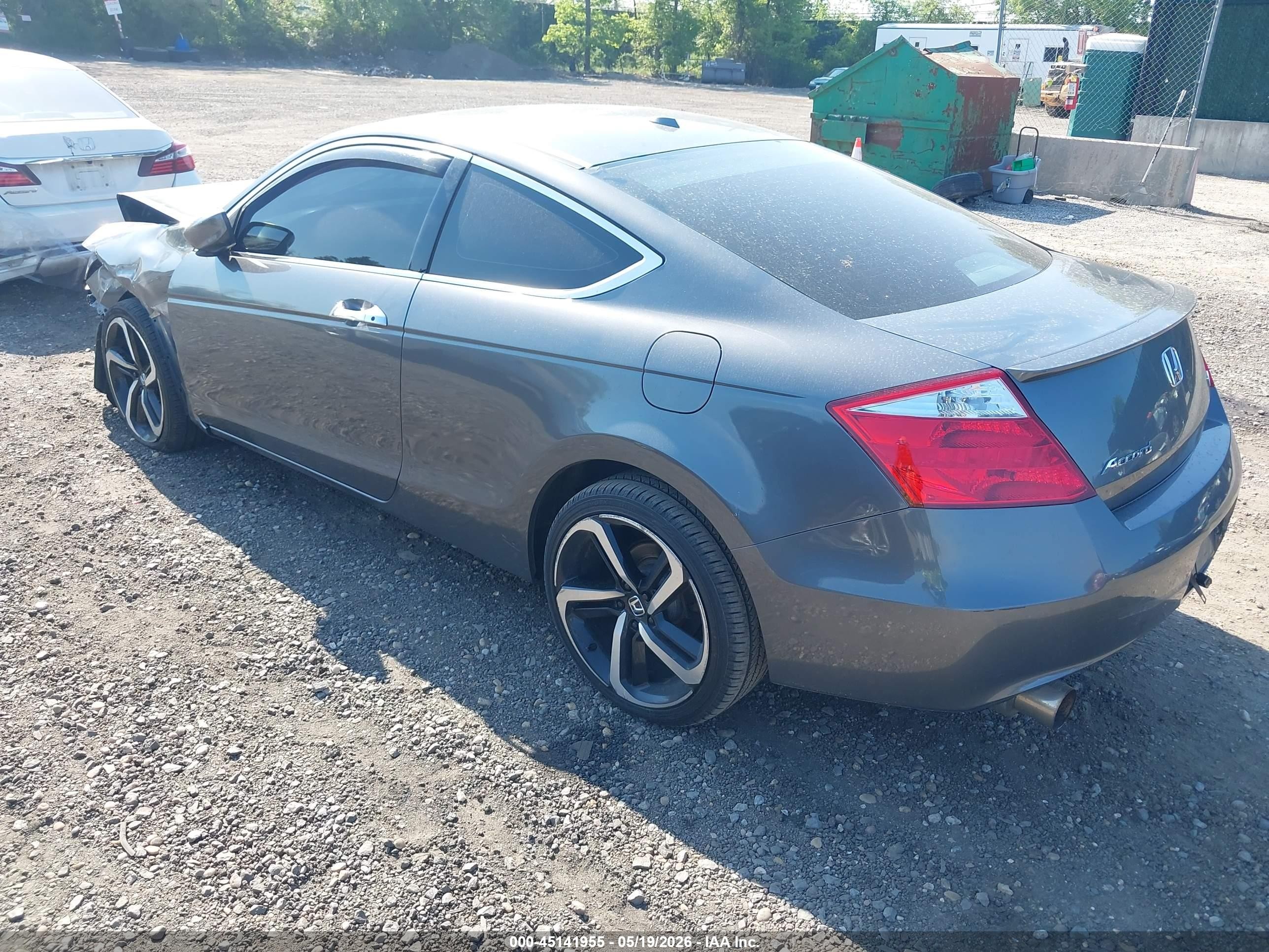 2010 Honda Accord 3.5 Ex-l Gray vin: 1HGCS2B84AA009349