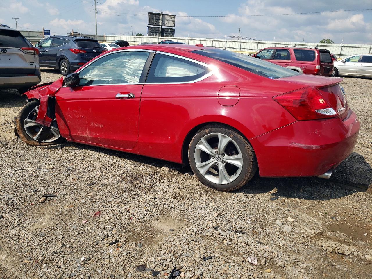 2011 Honda Accord Exl Red vin: 1HGCS2B84BA000300
