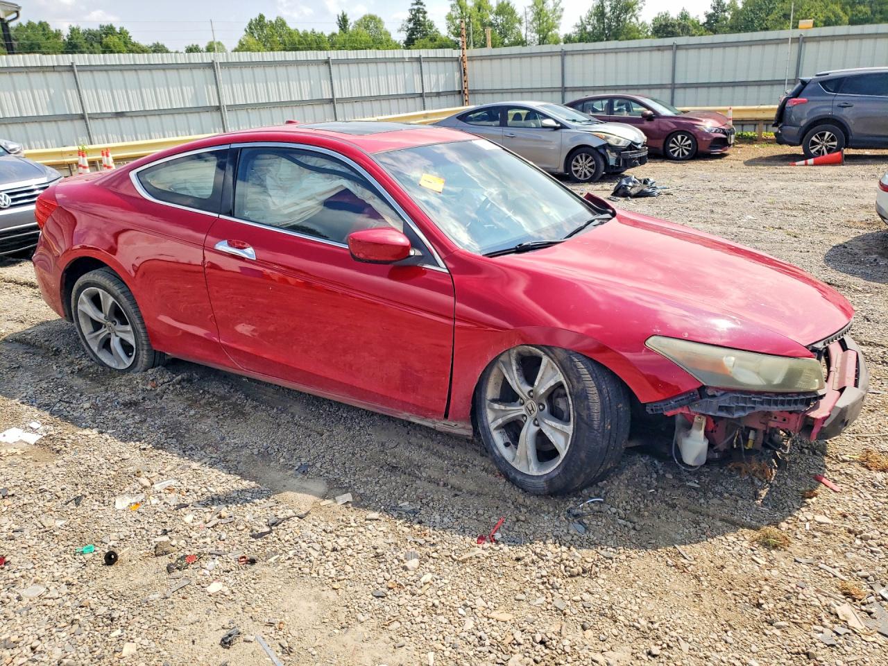 2011 Honda Accord Exl Red vin: 1HGCS2B84BA000300