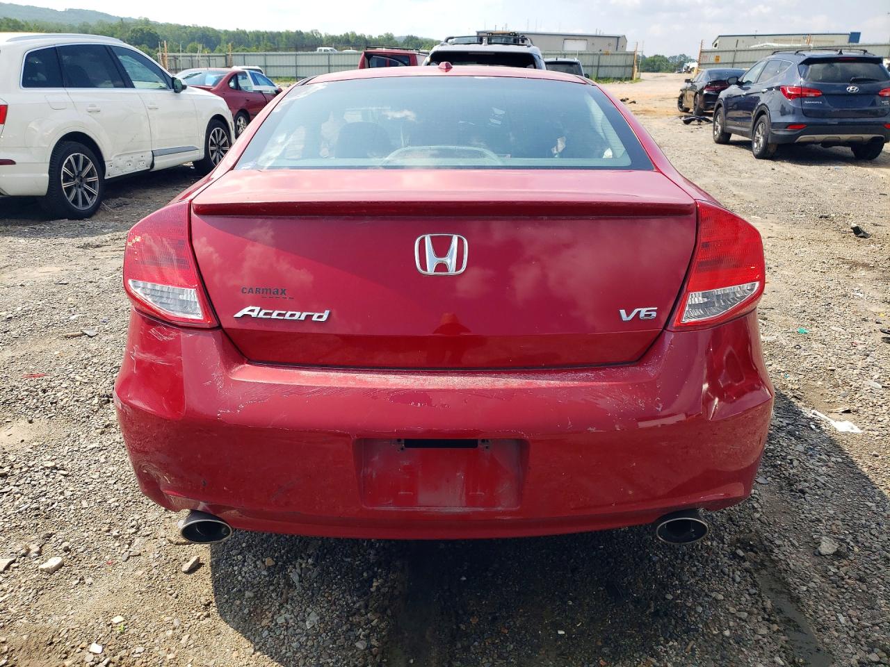 2011 Honda Accord Exl Red vin: 1HGCS2B84BA000300