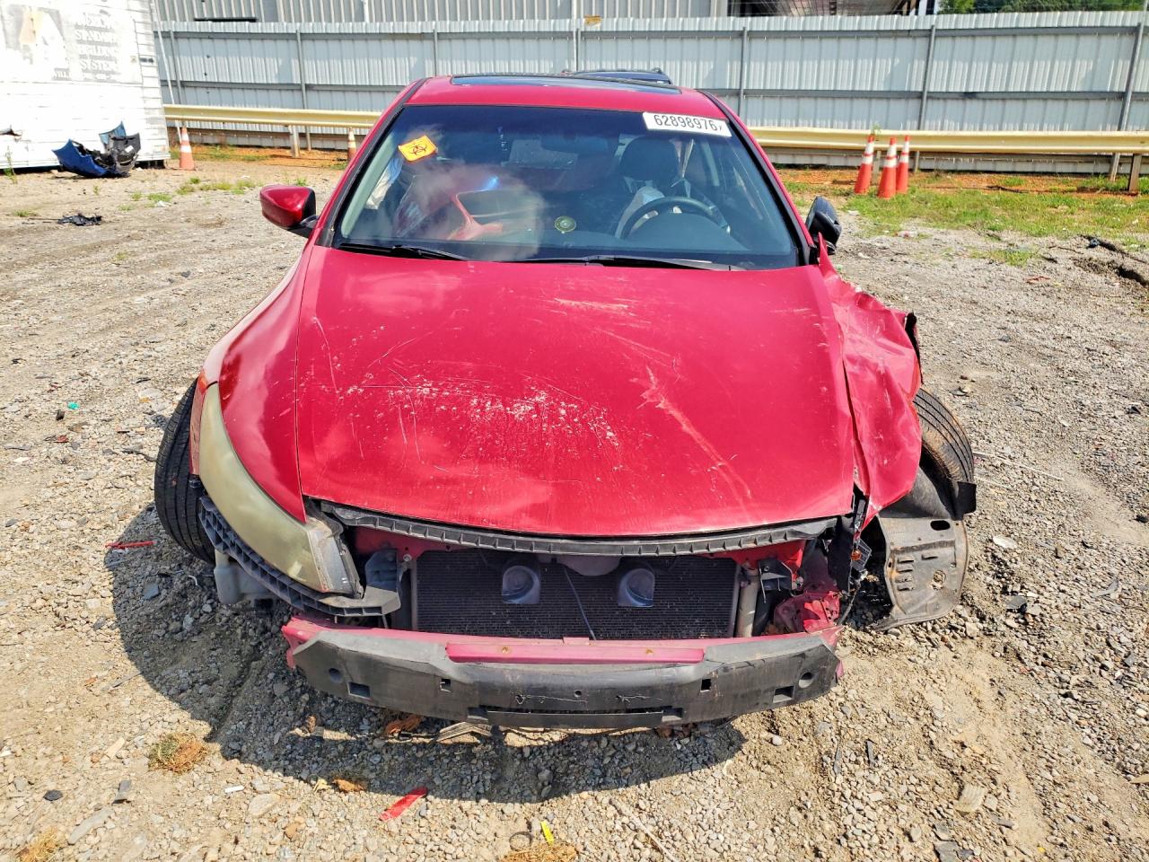2011 Honda Accord Exl Red vin: 1HGCS2B84BA000300