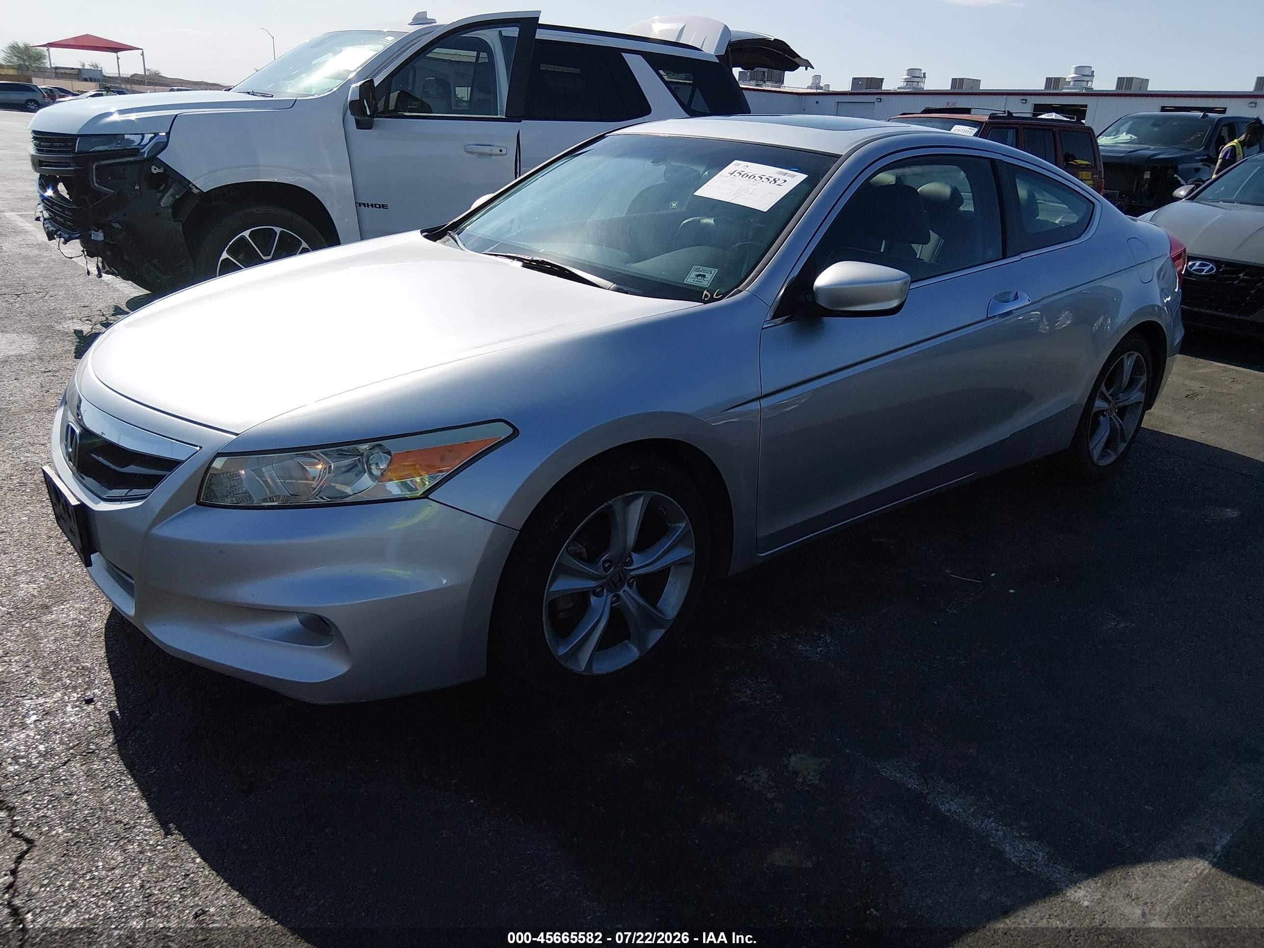 2011 Honda Accord 3.5 Ex-l Серебряный vin: 1HGCS2B84BA002368