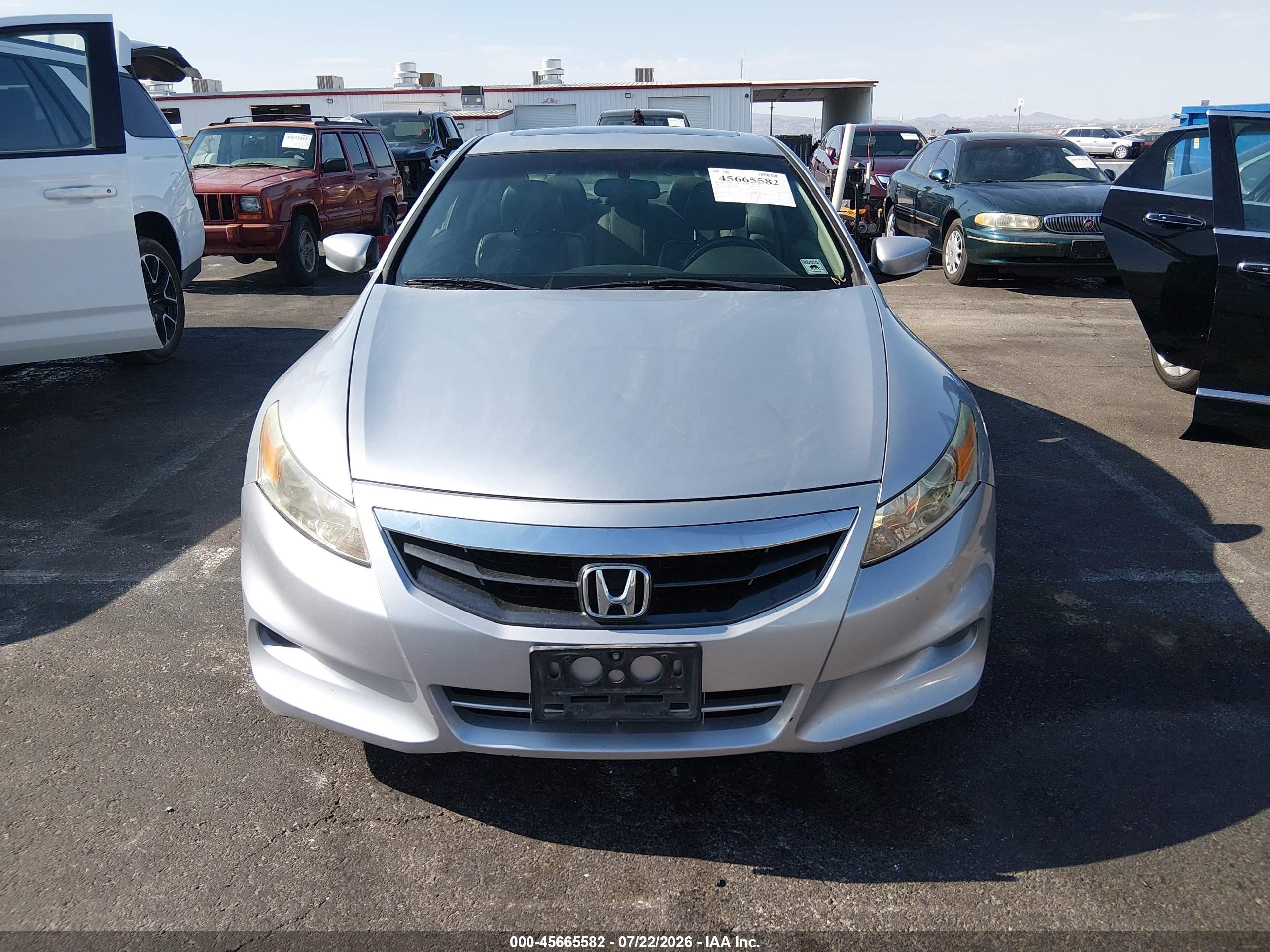 2011 Honda Accord 3.5 Ex-l Серебряный vin: 1HGCS2B84BA002368