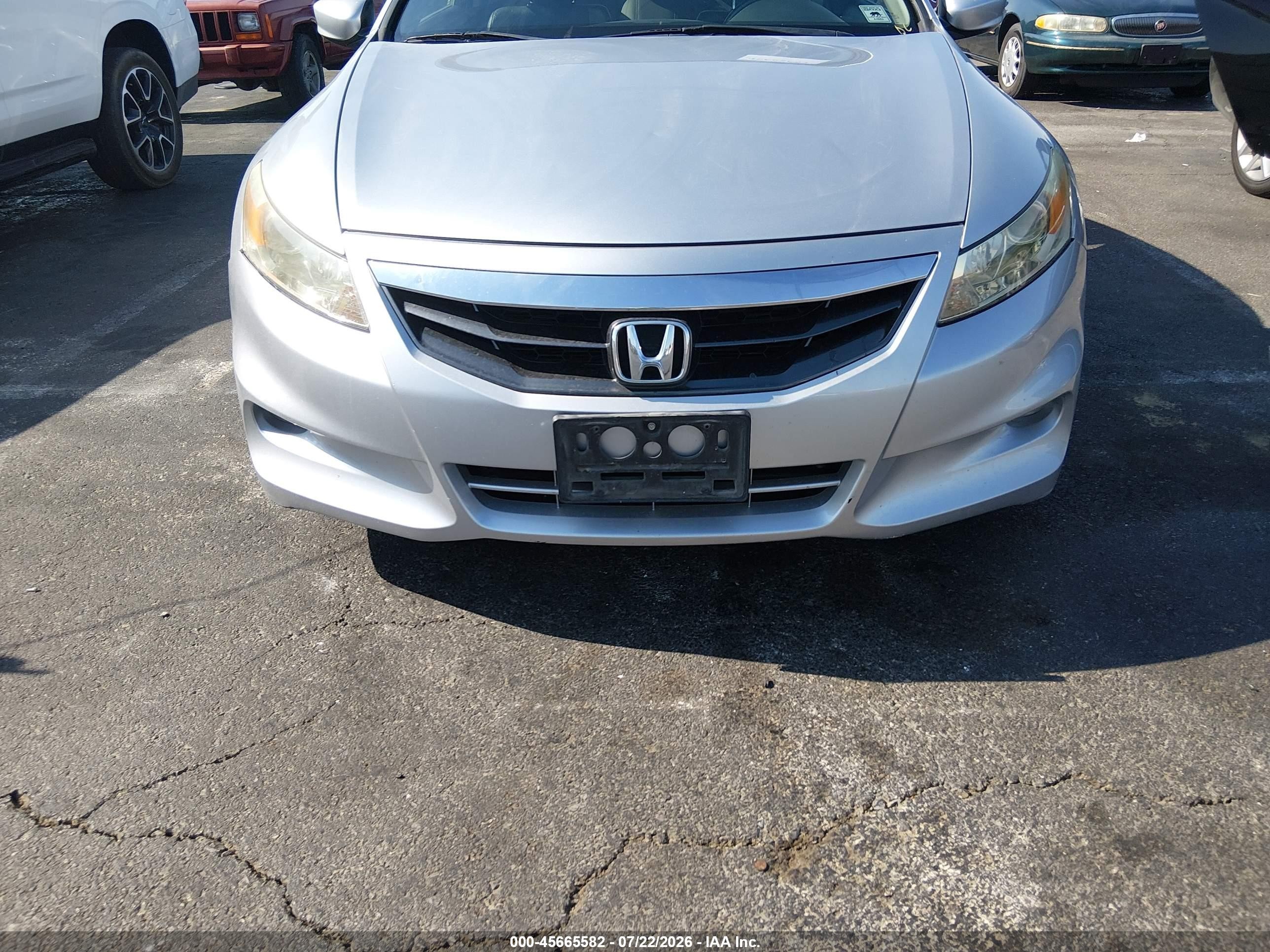 2011 Honda Accord 3.5 Ex-l Серебряный vin: 1HGCS2B84BA002368