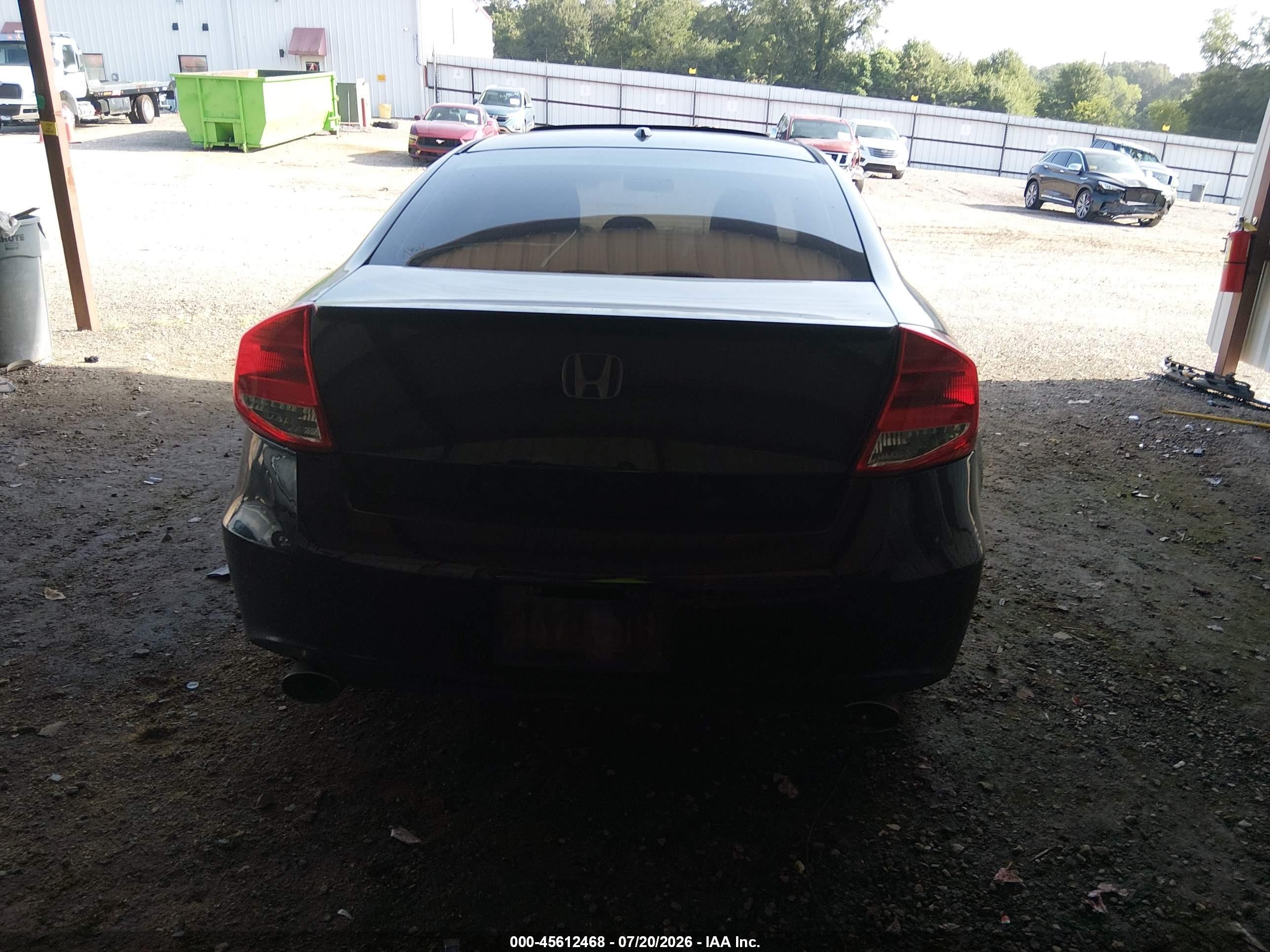 2012 Honda Accord 3.5 Ex-l Черный vin: 1HGCS2B84CA003540