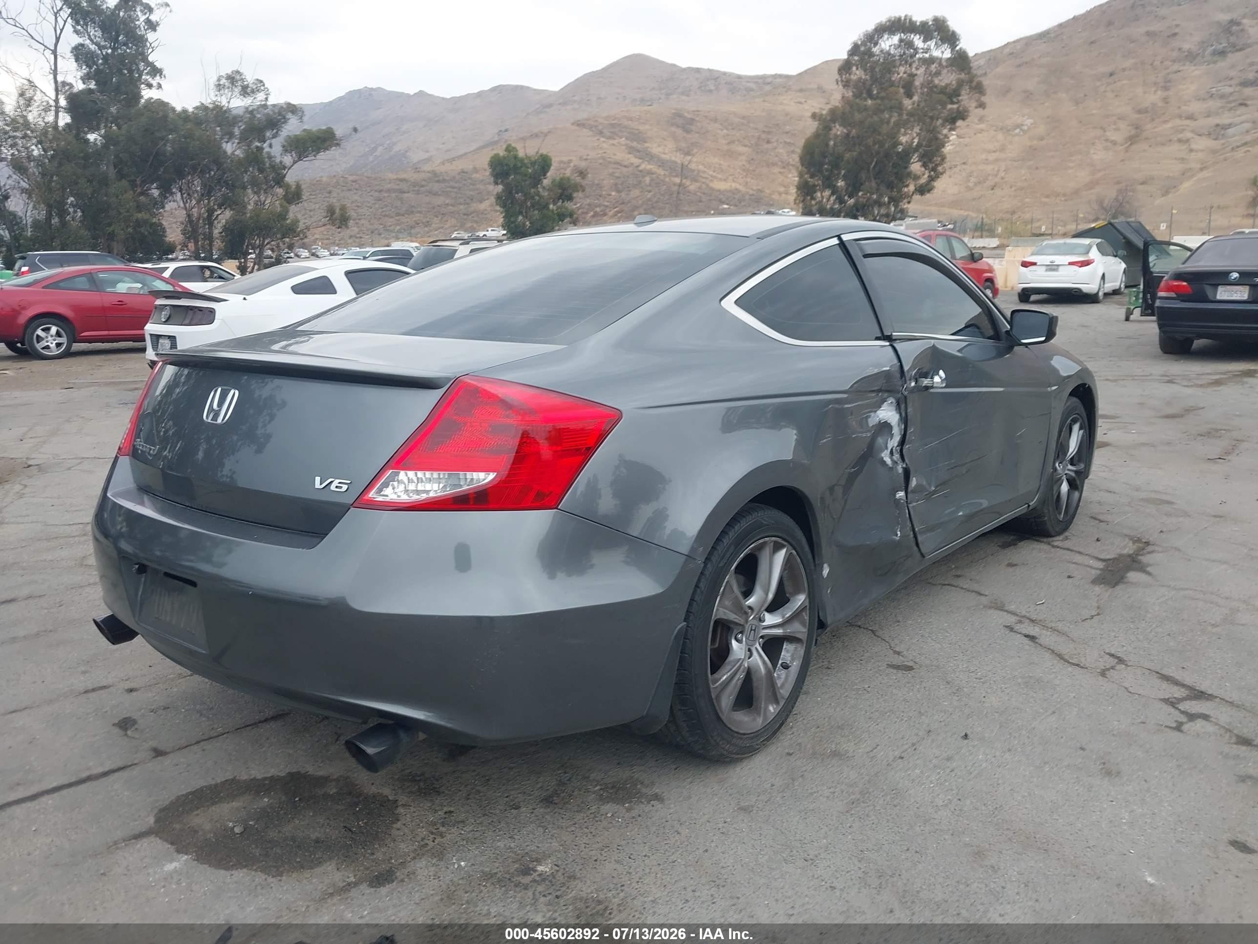 2012 Honda Accord 3.5 Ex-l Gray vin: 1HGCS2B84CA007992