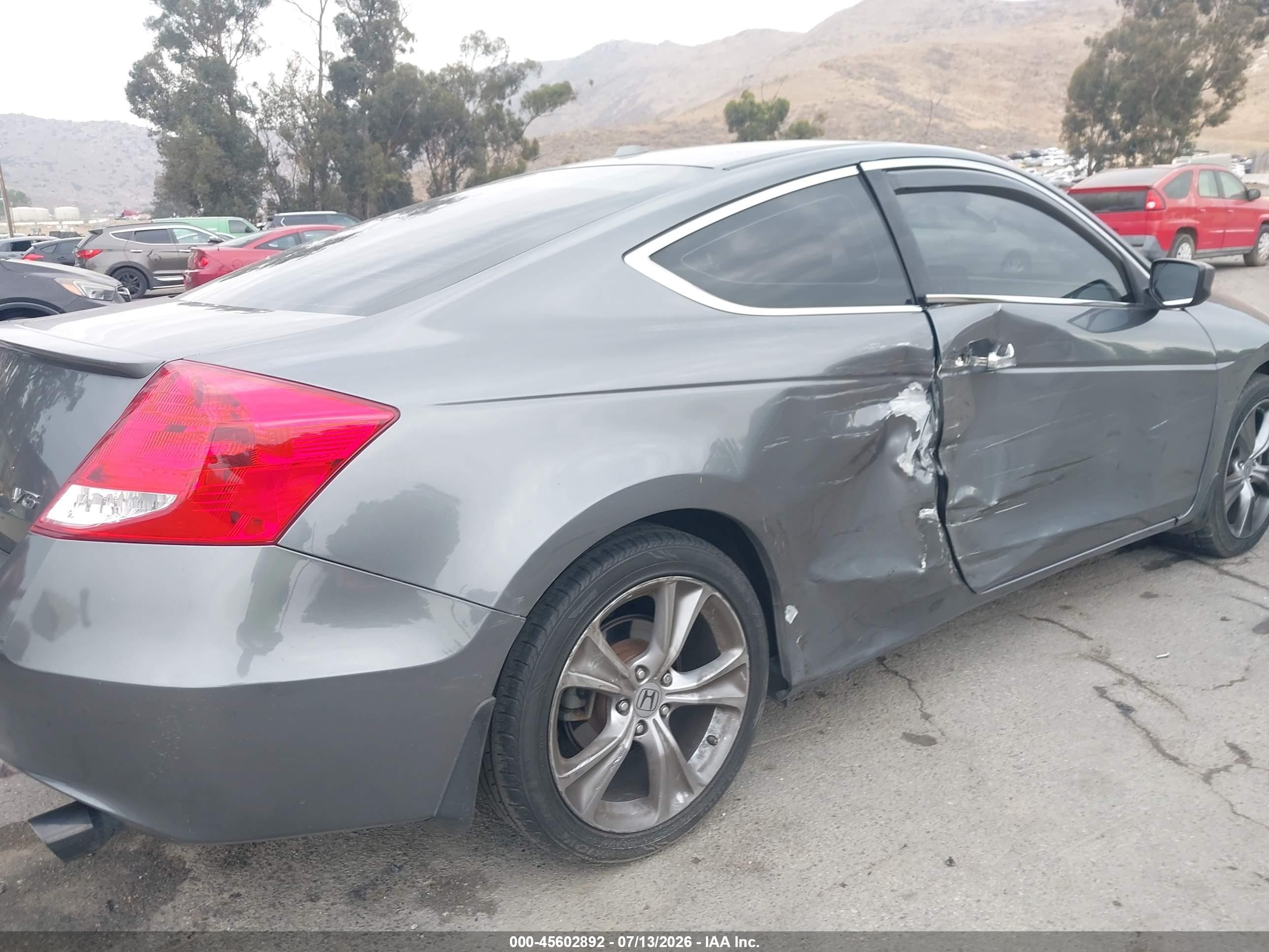 2012 Honda Accord 3.5 Ex-l Gray vin: 1HGCS2B84CA007992