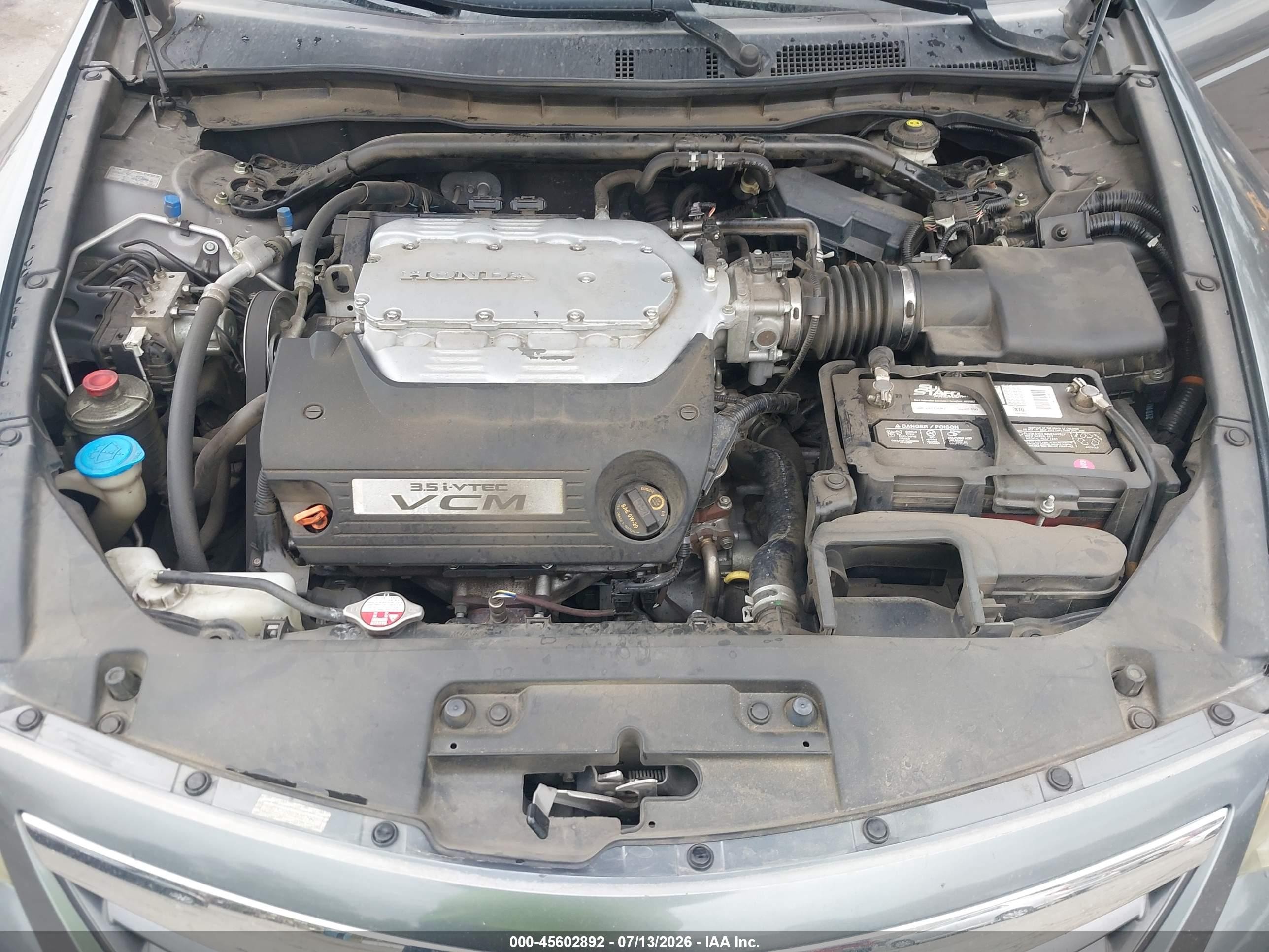 2012 Honda Accord 3.5 Ex-l Gray vin: 1HGCS2B84CA007992
